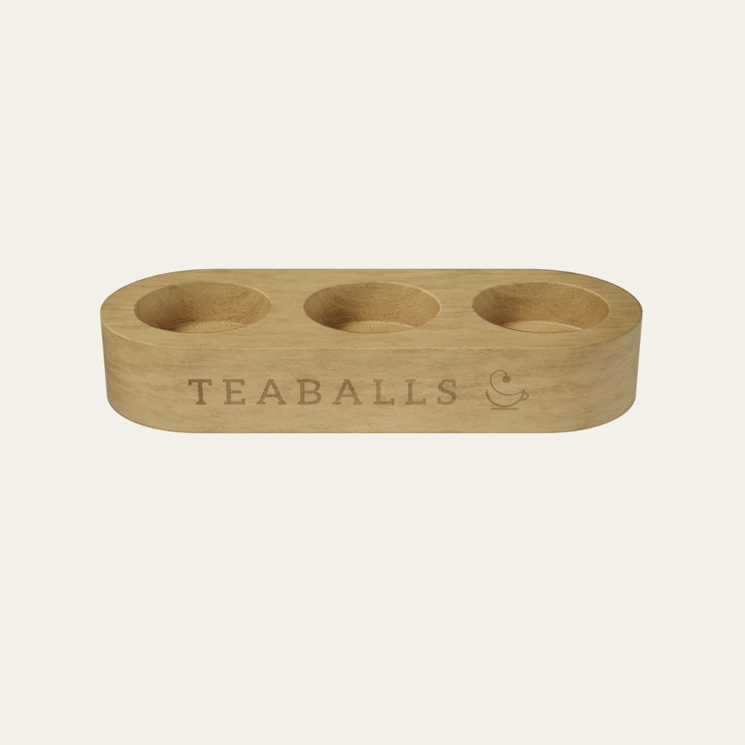 3er Holzaufsteller im Bundle - Teaballs