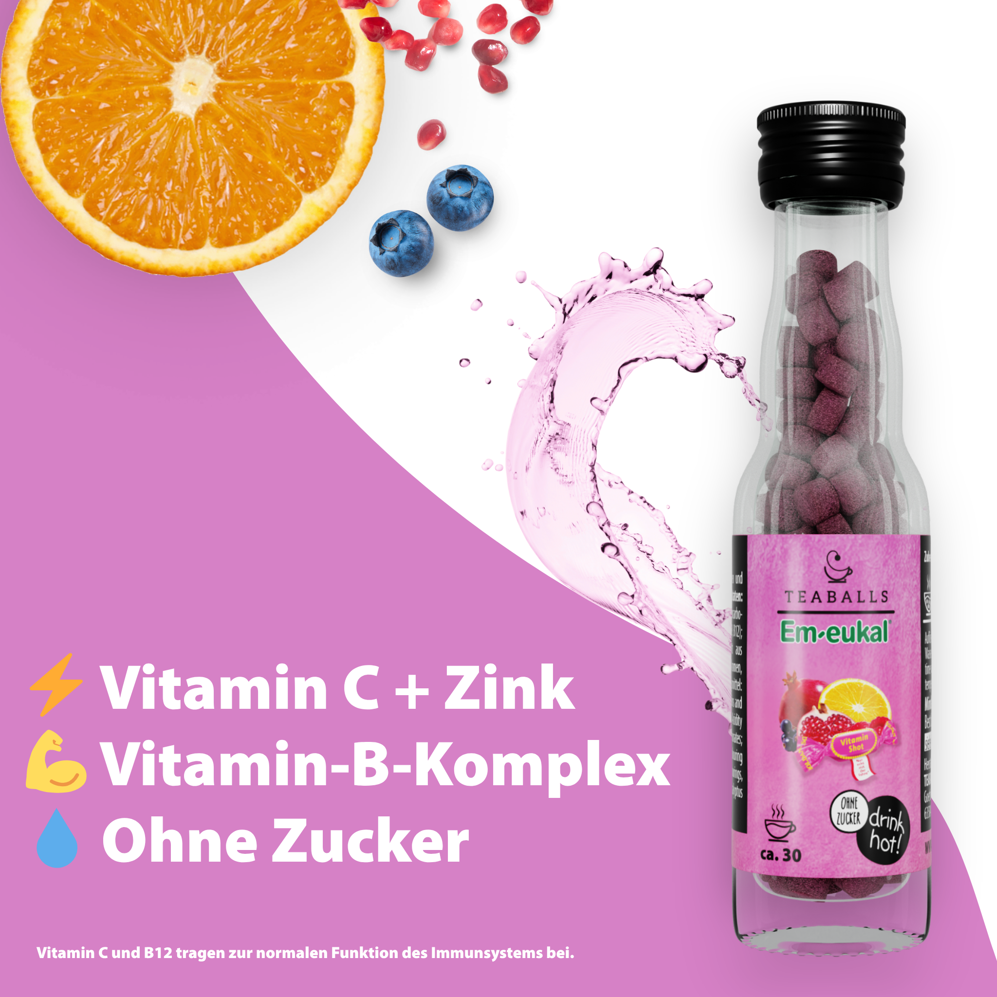 TEABALLS x Em-eukal Vitamin Shot TEABALLS GmbH