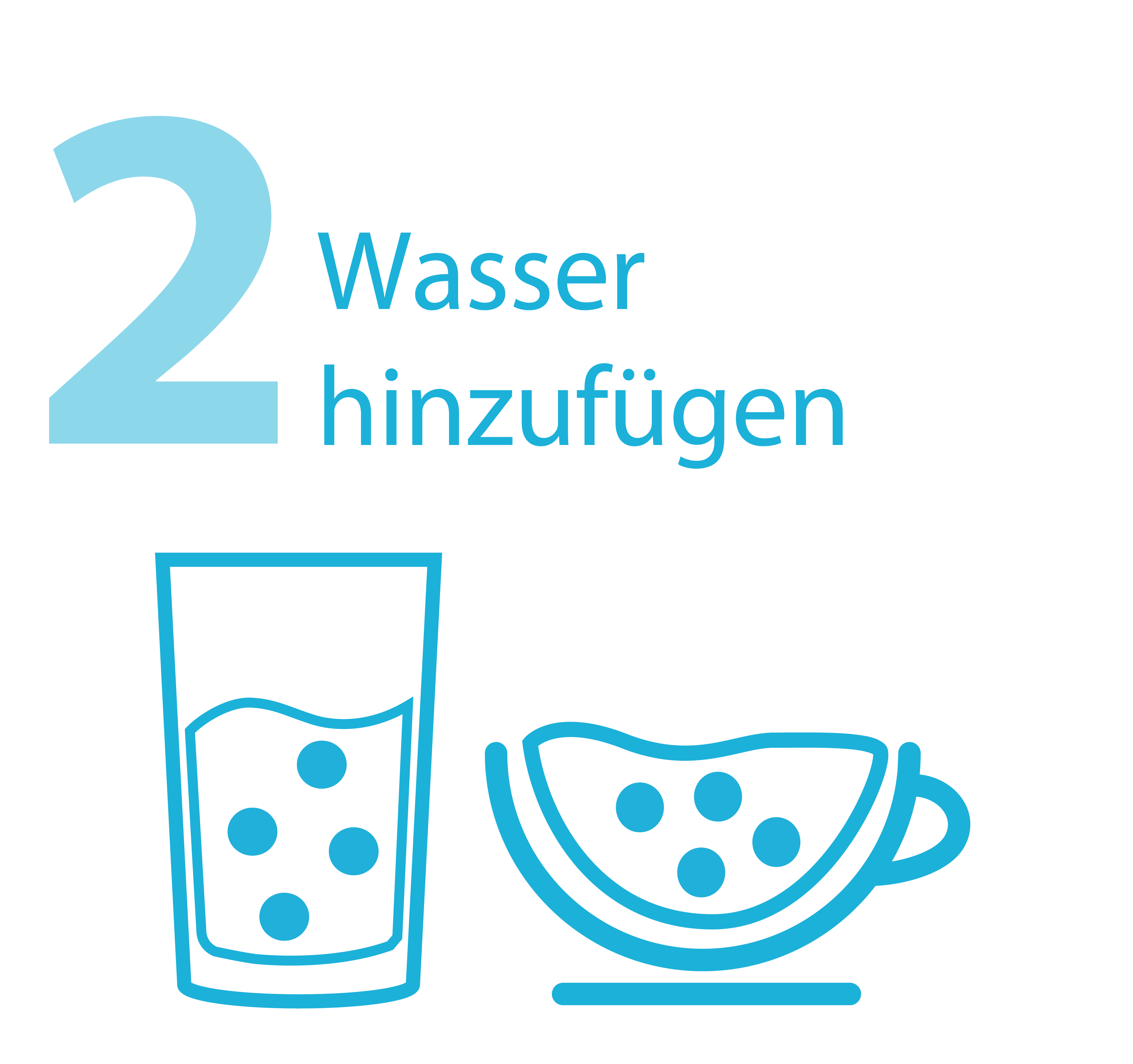 Teaballs - Wasser hinzufügen
