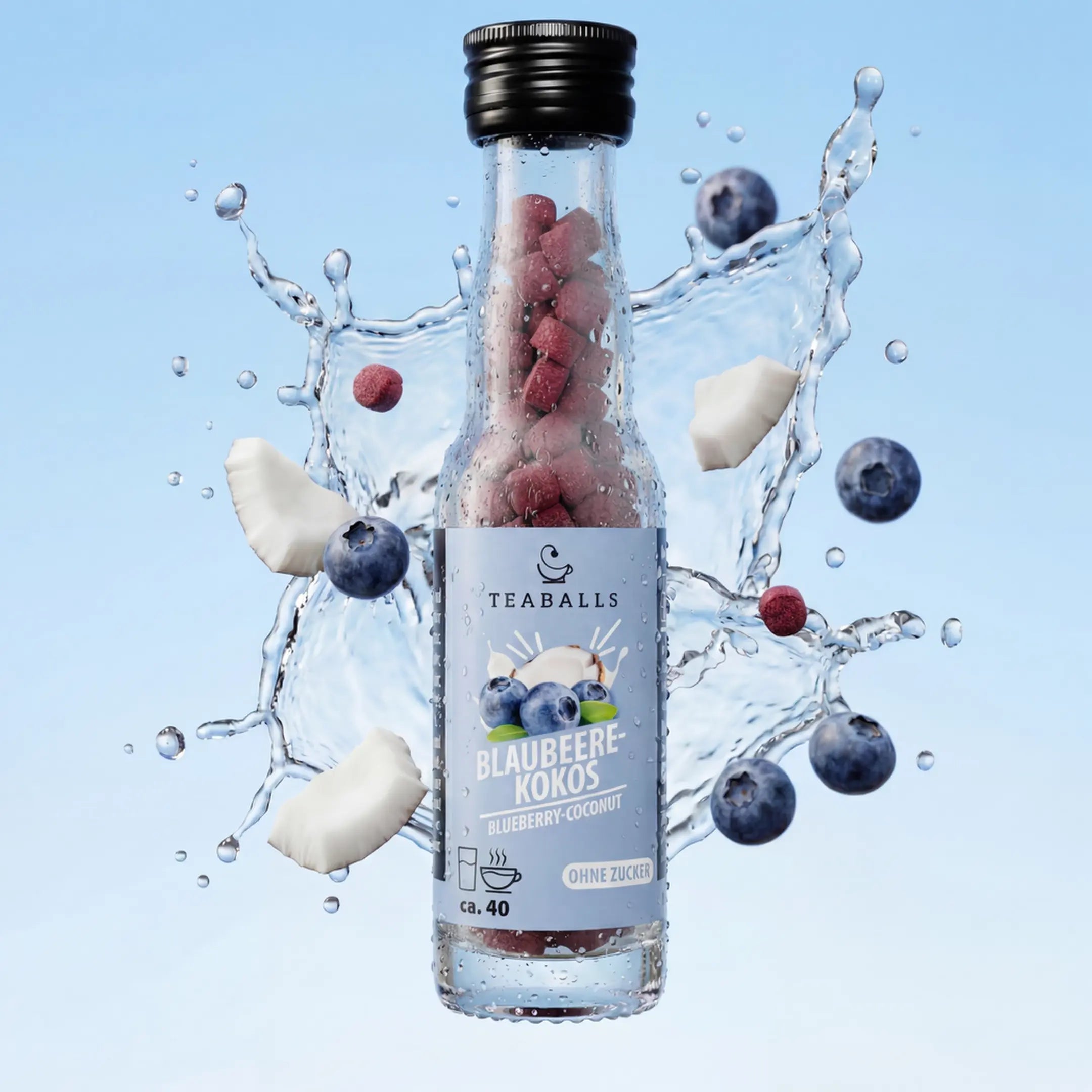Blaubeere-Kokos — Ein Moment wie eine Sommerbrise