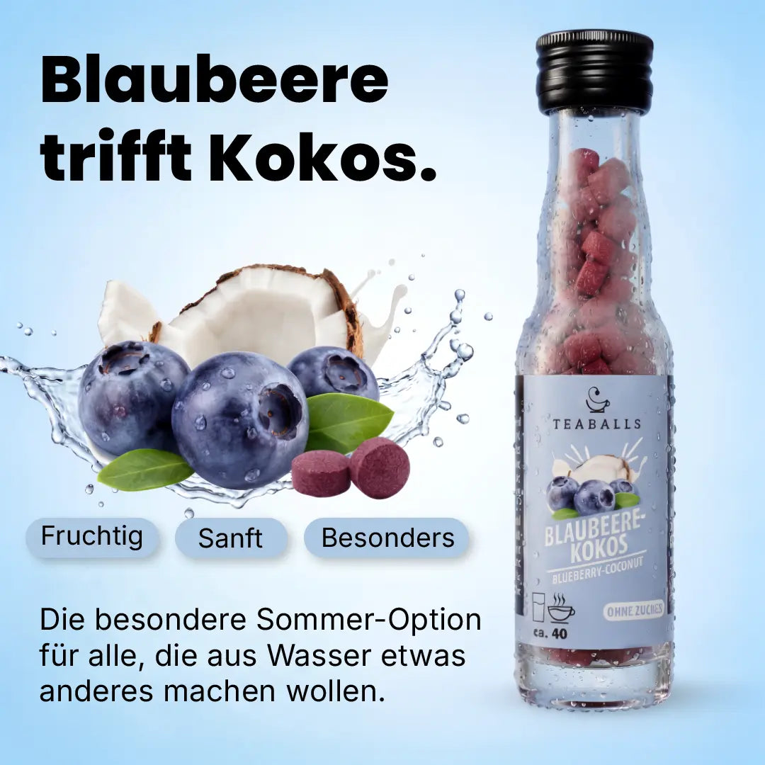 Klein in der Flasche. Groß im Sommer.