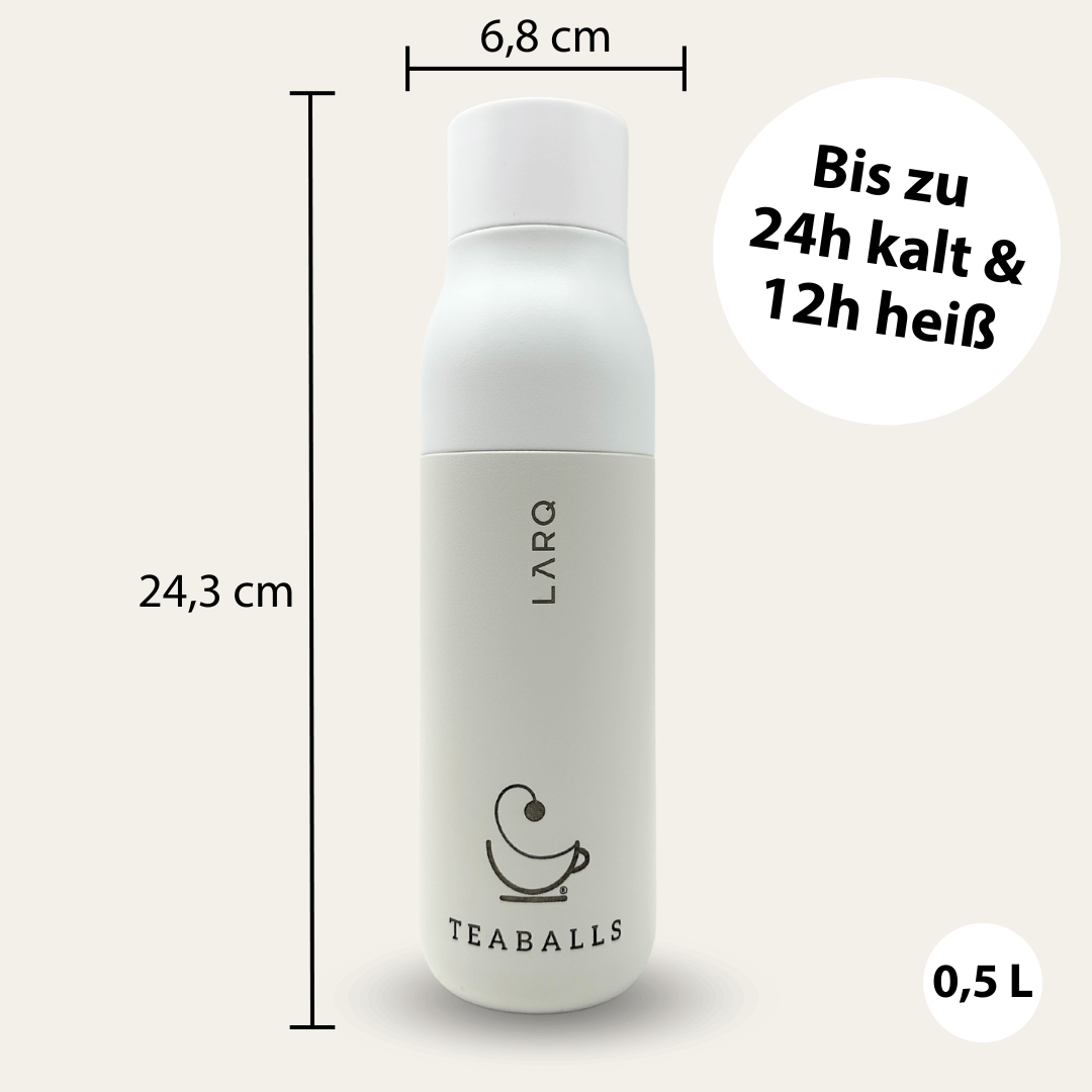 LARQ Twist Top Flasche, 500ML - Teaballs