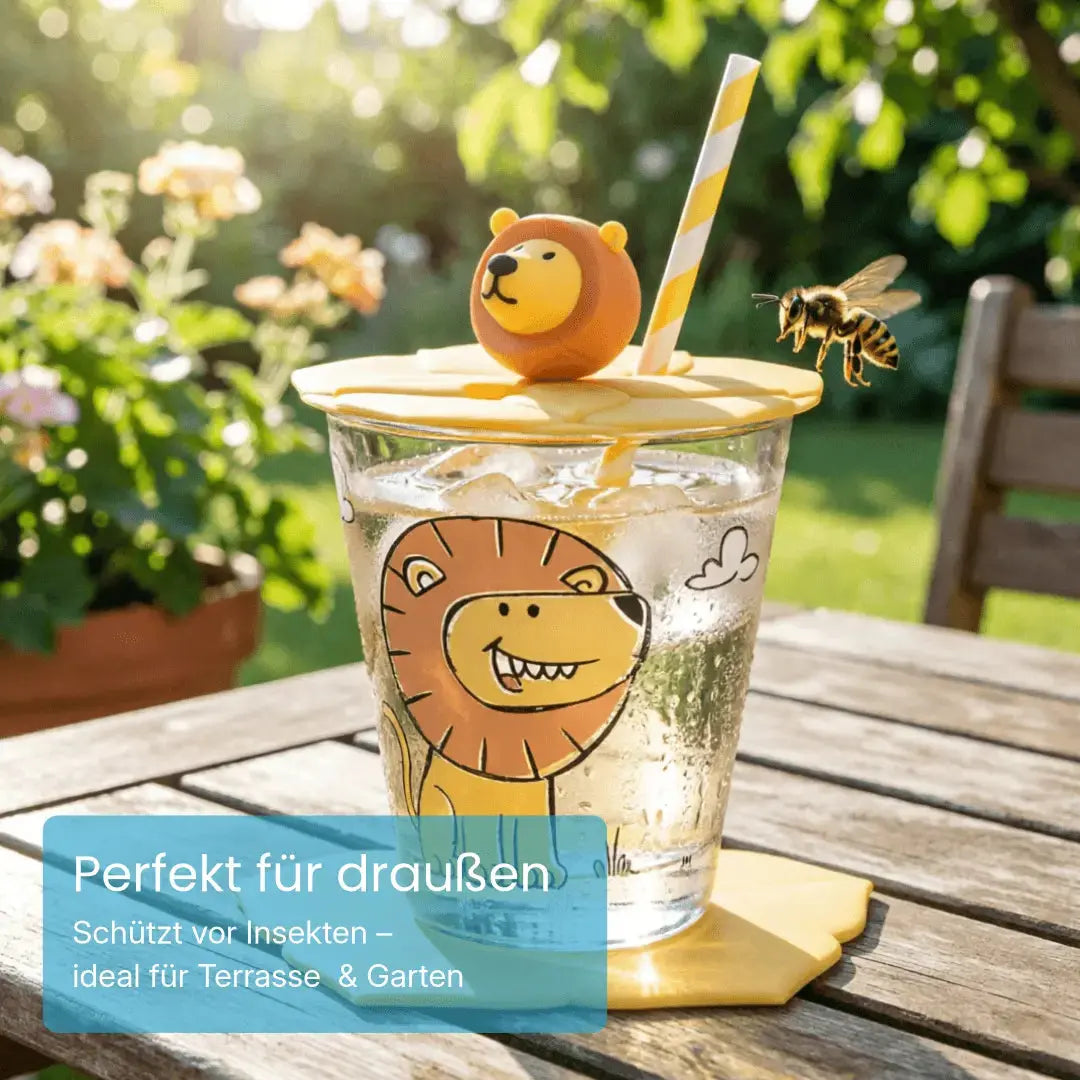 LEONARDO Glastasse - Löwe - TEABALLS GmbH