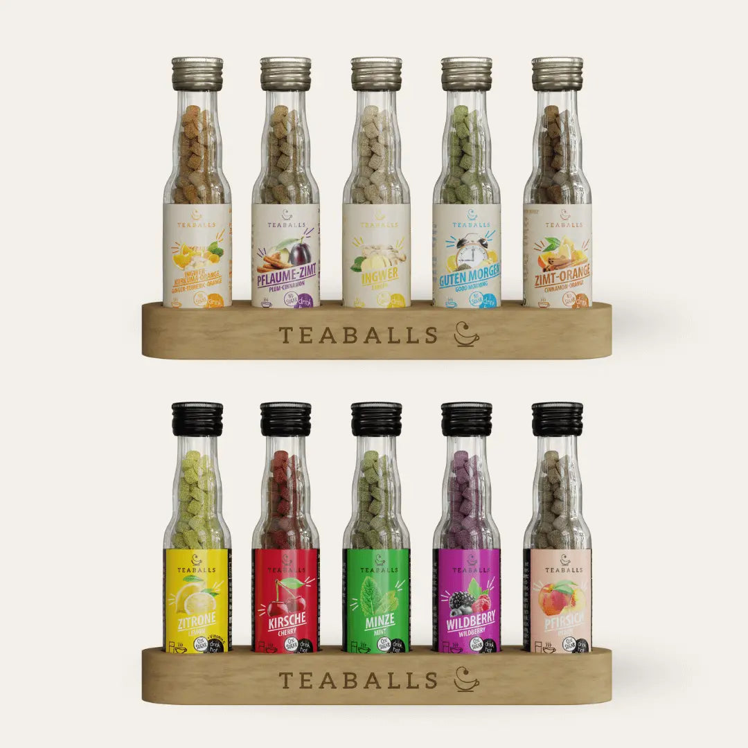 (NEU) TEABALLS - 10er Set BESTSELLER MIX Teaballs