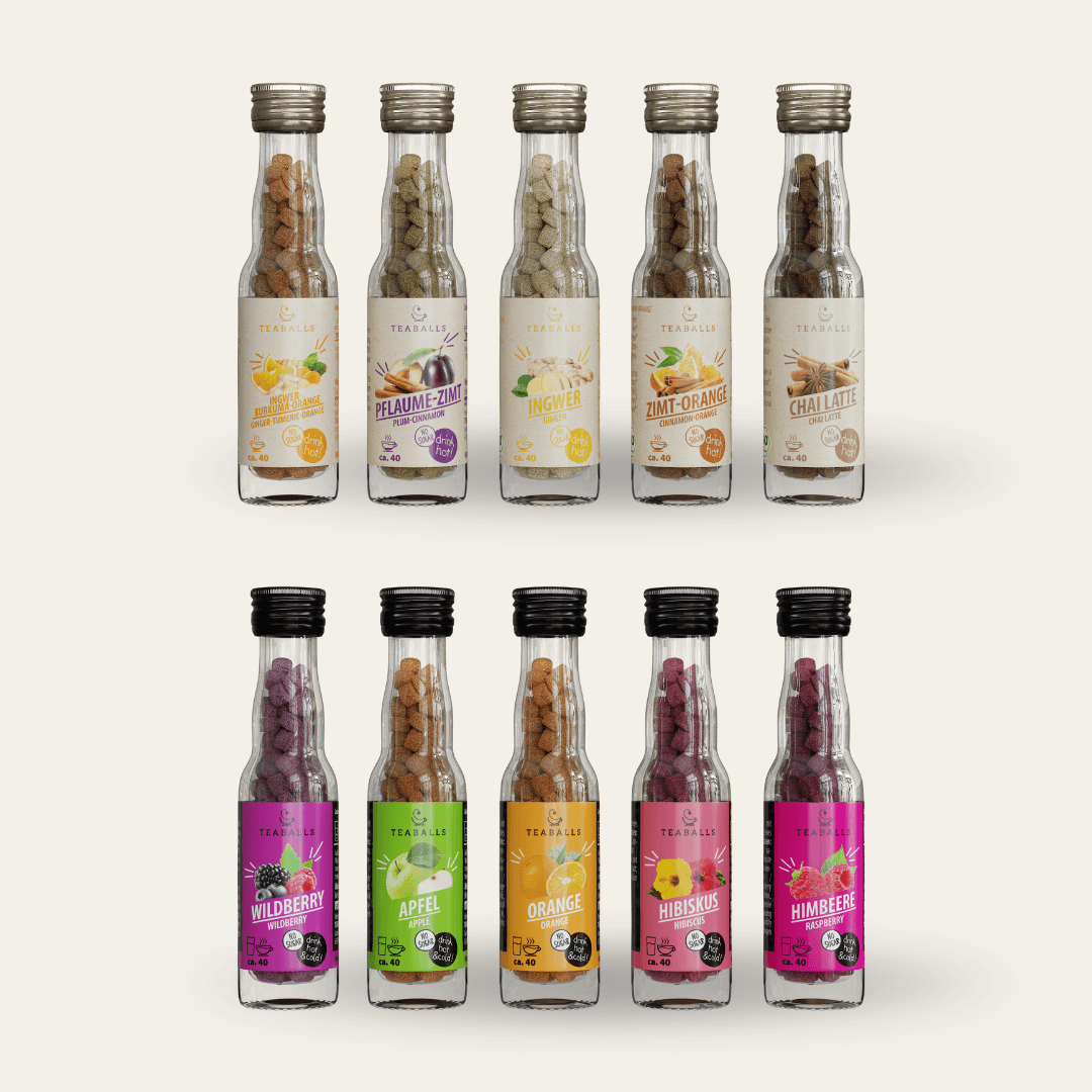 (NEU) TEABALLS – 10er Set WINTER MIX - TEABALLS GmbH