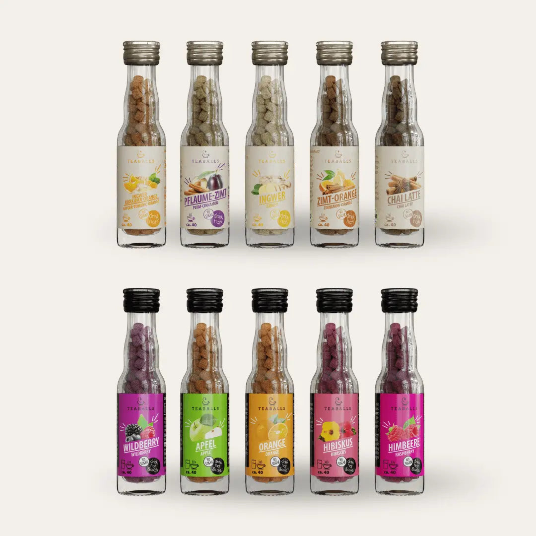 (NEU) TEABALLS – 10er Set WINTER MIX - TEABALLS GmbH