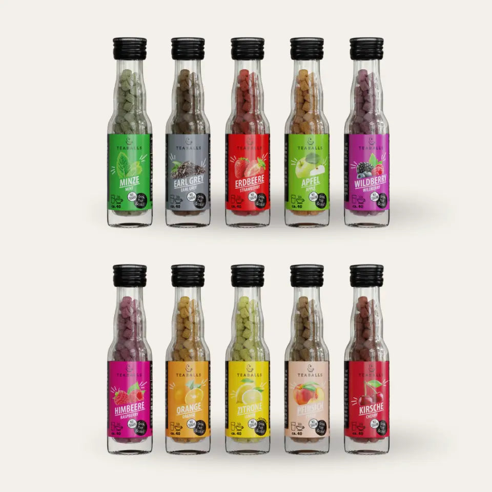 TEABALLS - 10er ENTDECKER Set Teaballs