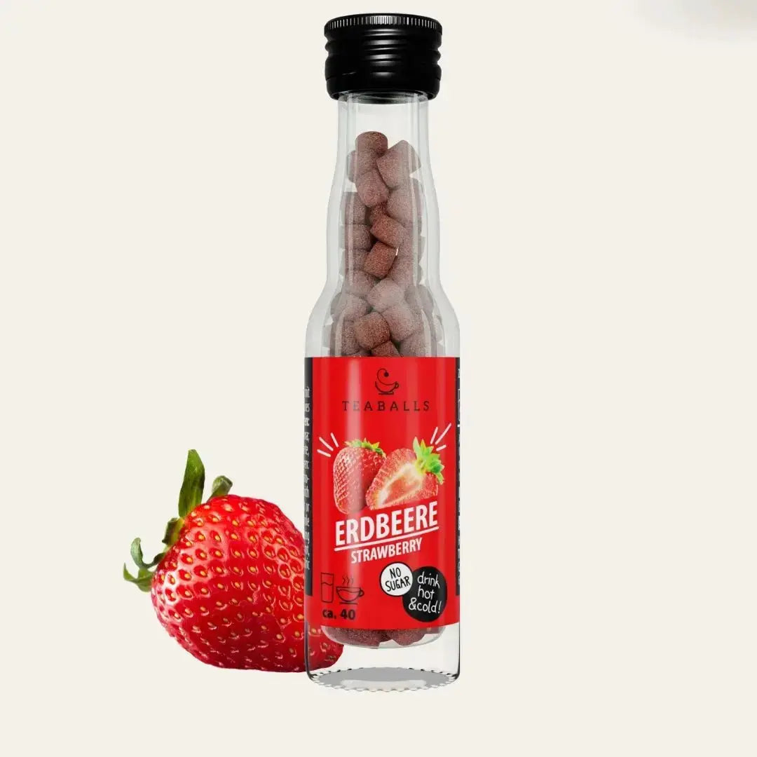 TEABALLS - 3er Set BEEREN MIX - HIMBEERE, WILDBERRY, ERDBEERE VIP - TEABALLS GmbH