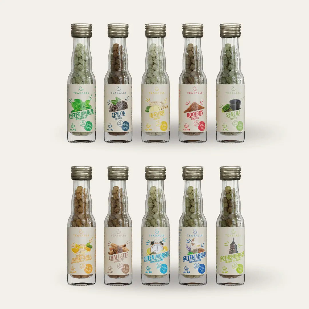 TEABALLS BIO - 10er ENTDECKER Set Teaballs