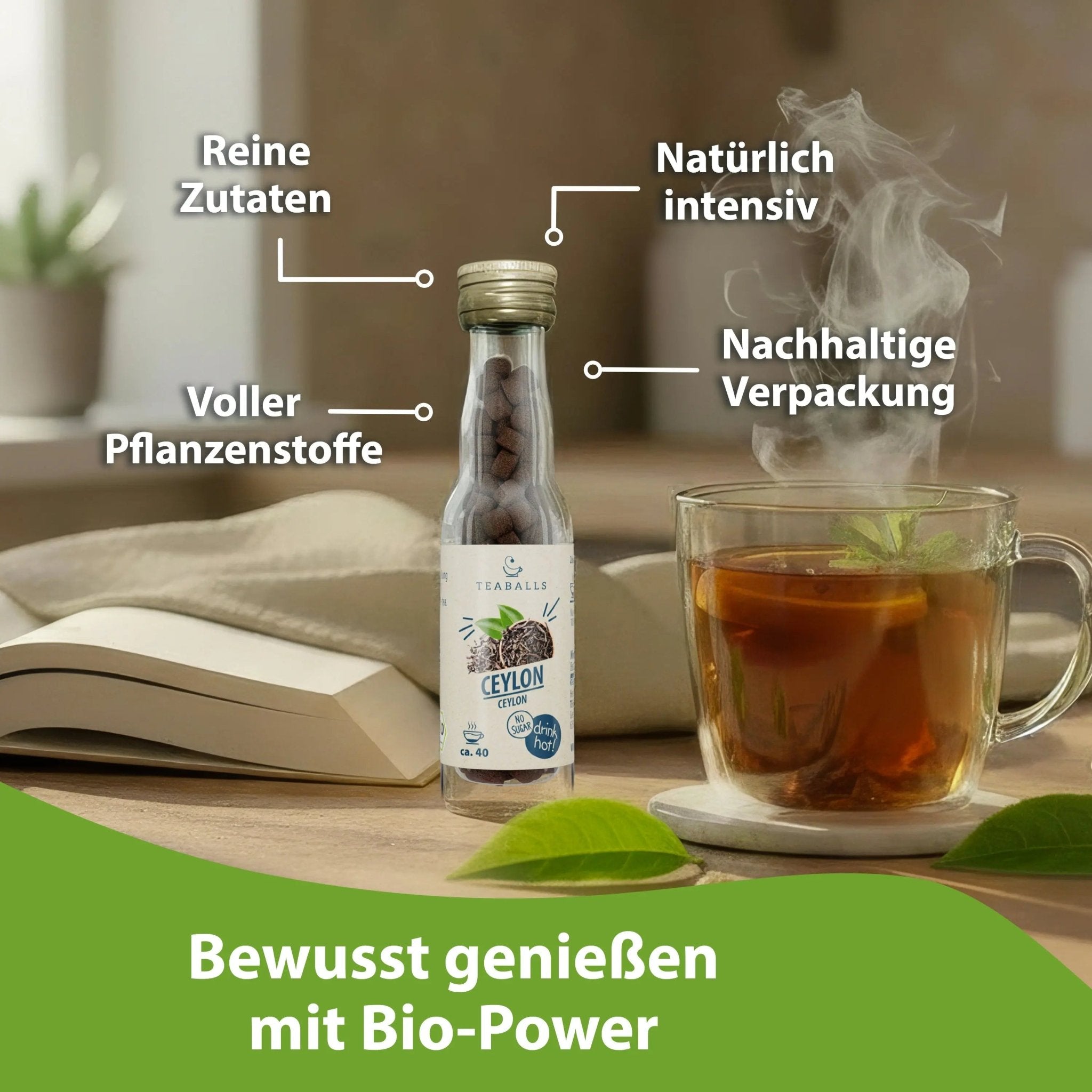 TEABALLS BIO – CEYLON - TEABALLS GmbH
