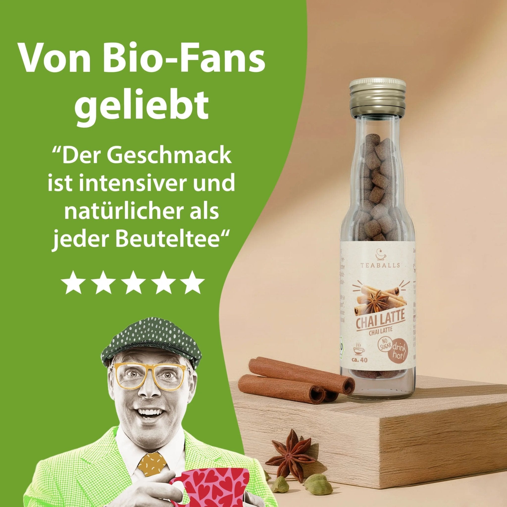 TEABALLS BIO – CHAI LATTE - TEABALLS GmbH