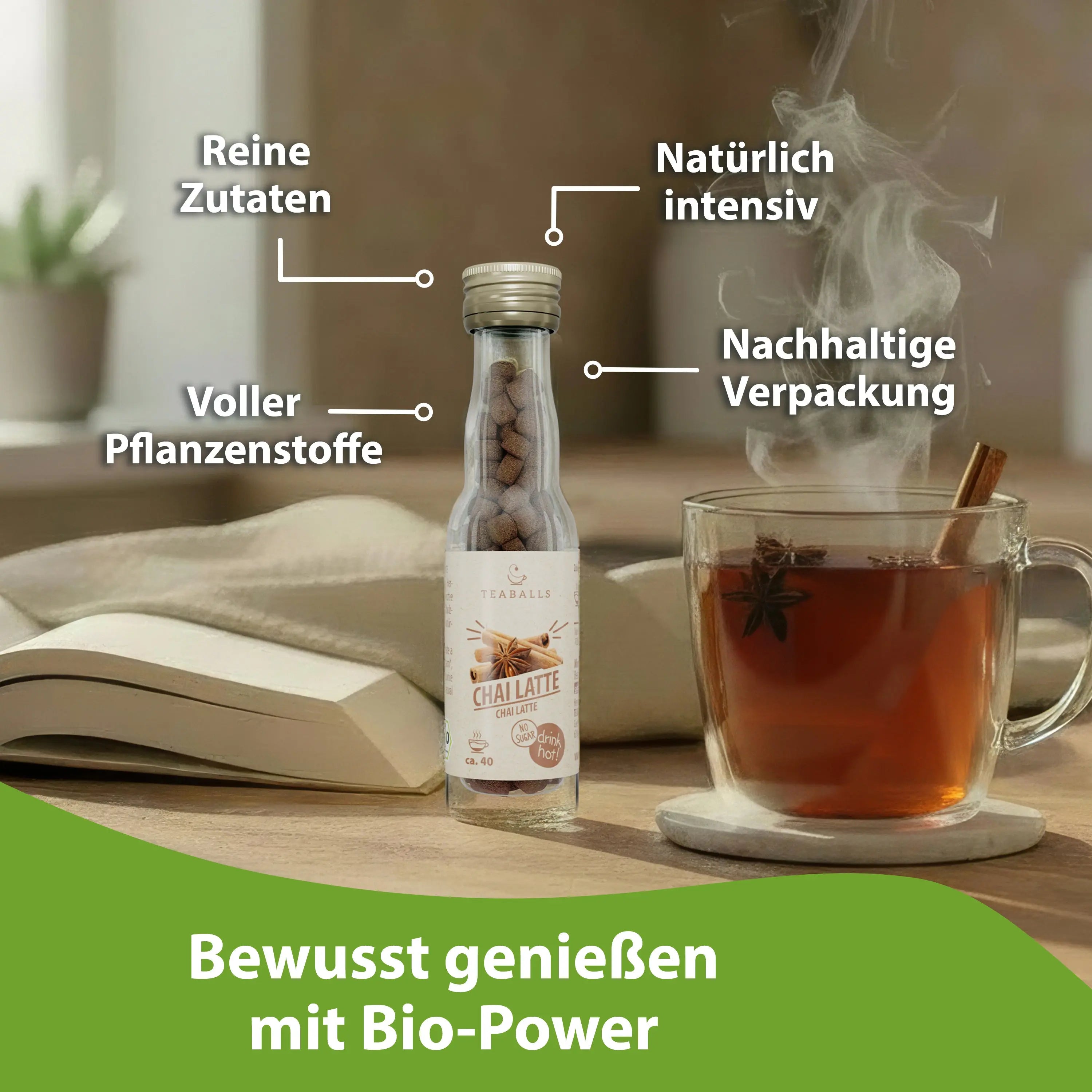 TEABALLS BIO – CHAI LATTE - TEABALLS GmbH