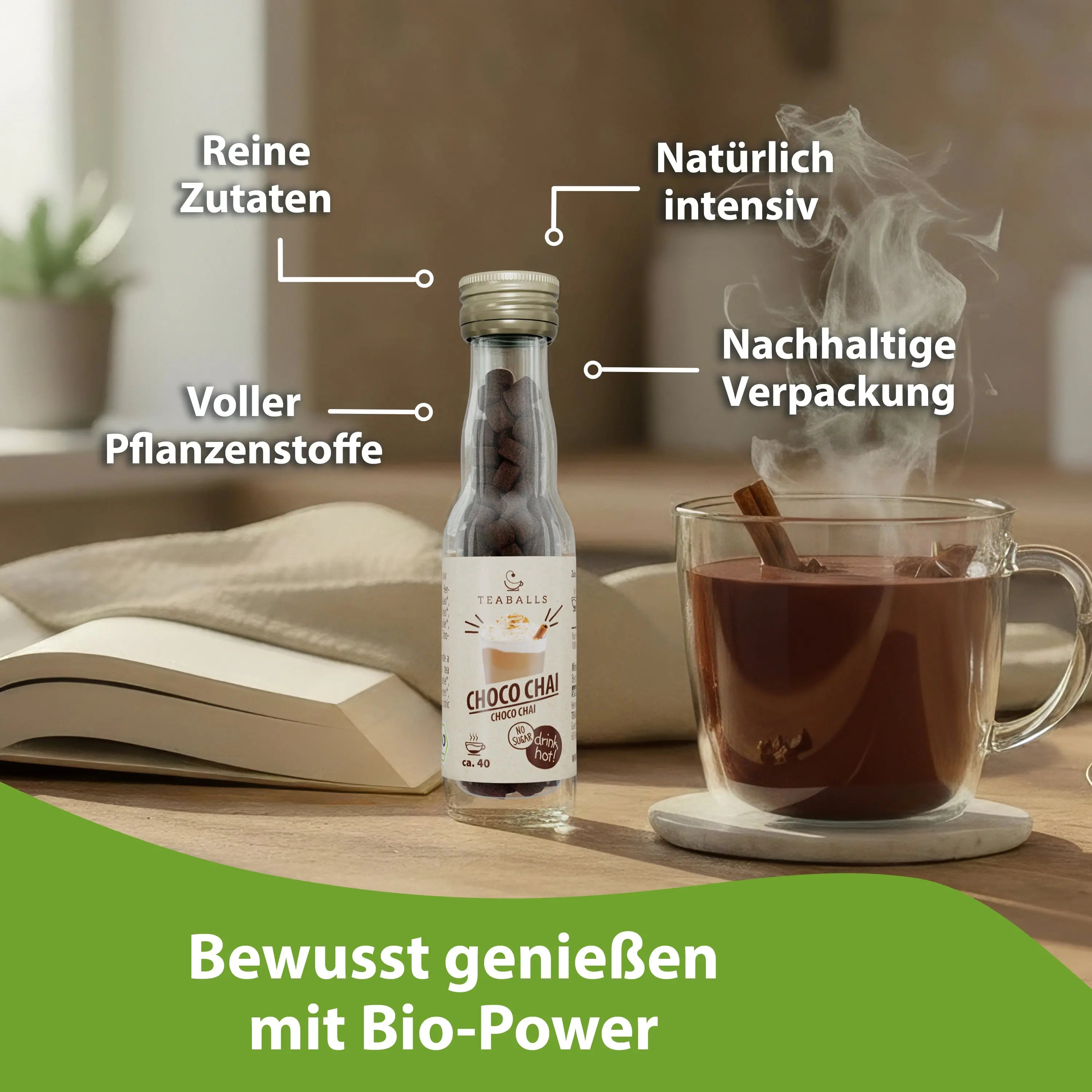 TEABALLS BIO – CHOCO CHAI - TEABALLS GmbH