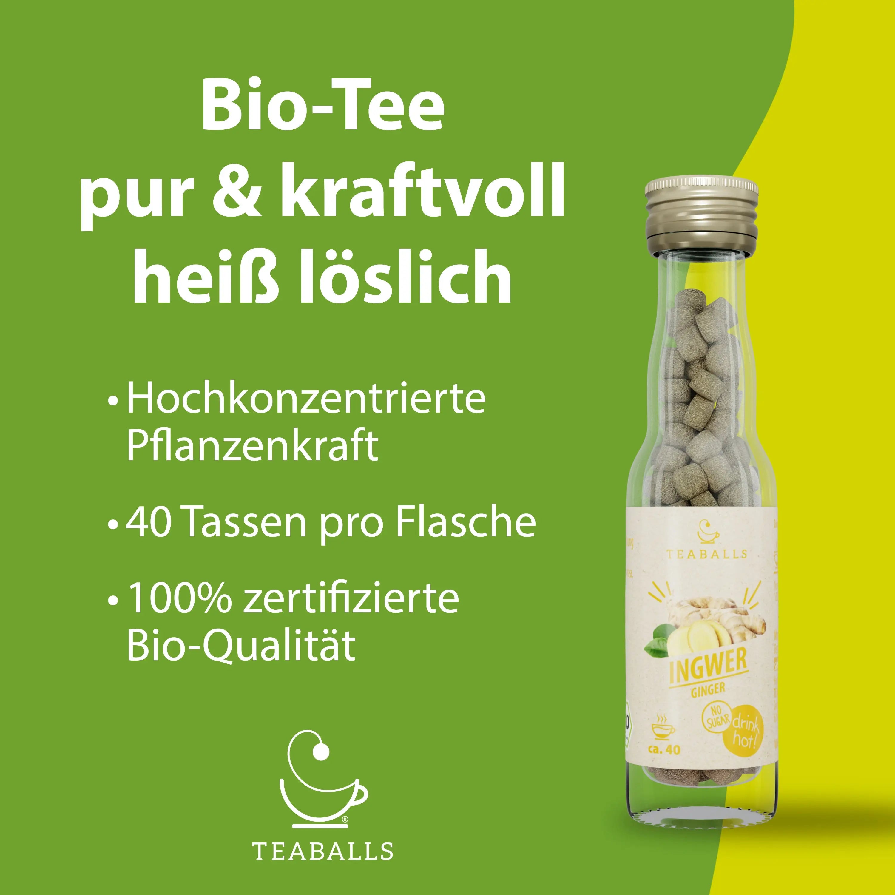 TEABALLS BIO โ INGWER - TEABALLS GmbH