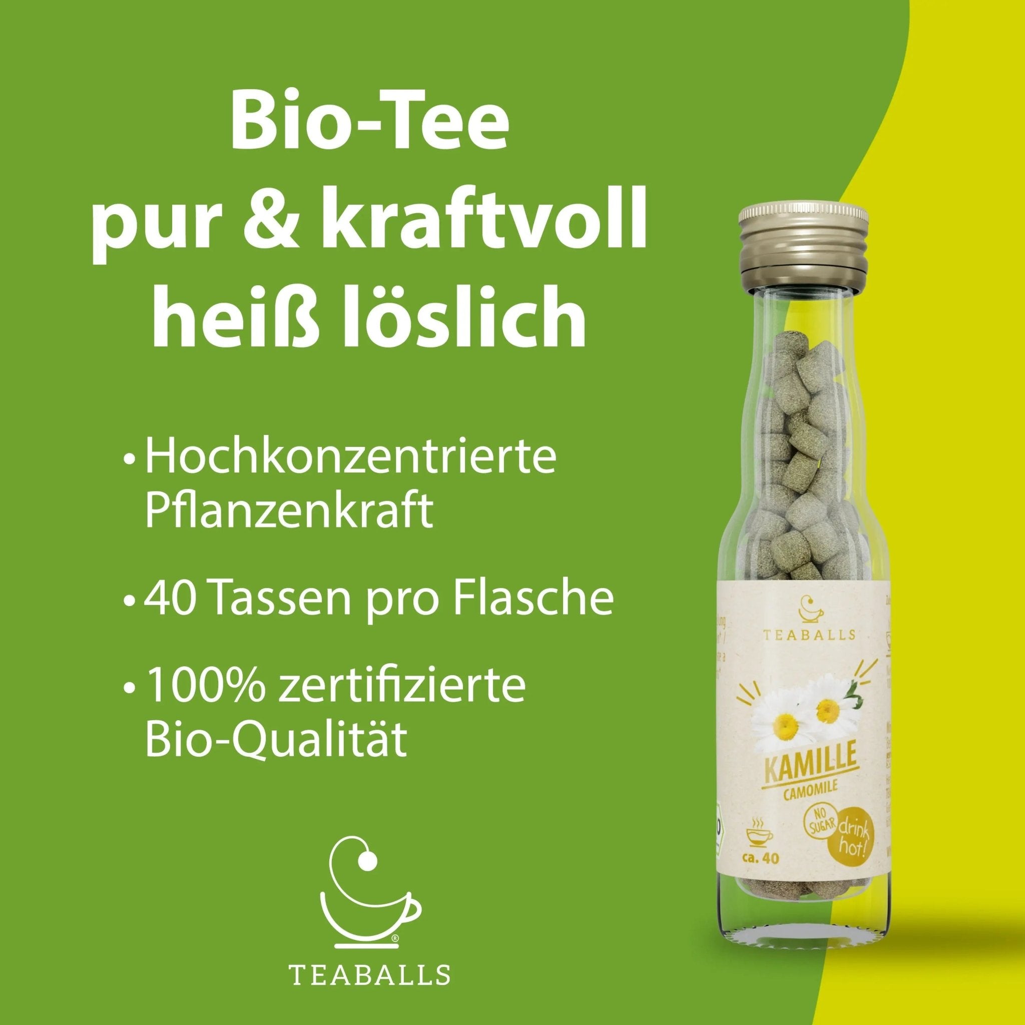 TEABALLS BIO – KAMILLE - TEABALLS GmbH