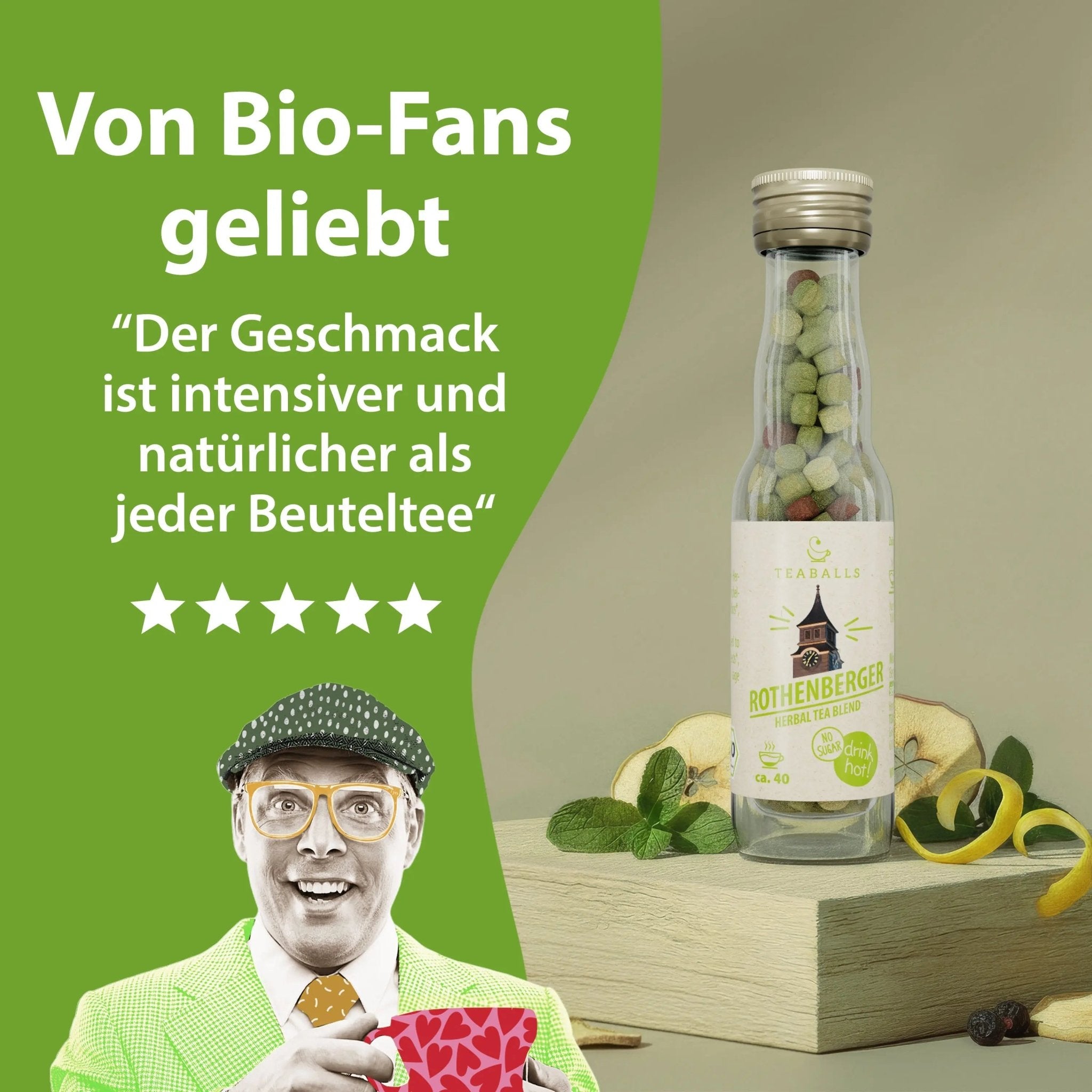 TEABALLS BIO – ROTHENBERGER KRÄUTERMIX - TEABALLS GmbH