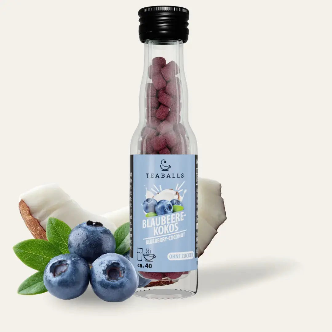 TEABALLS - BLAUBEERE-KOKOS - TEABALLS GmbH