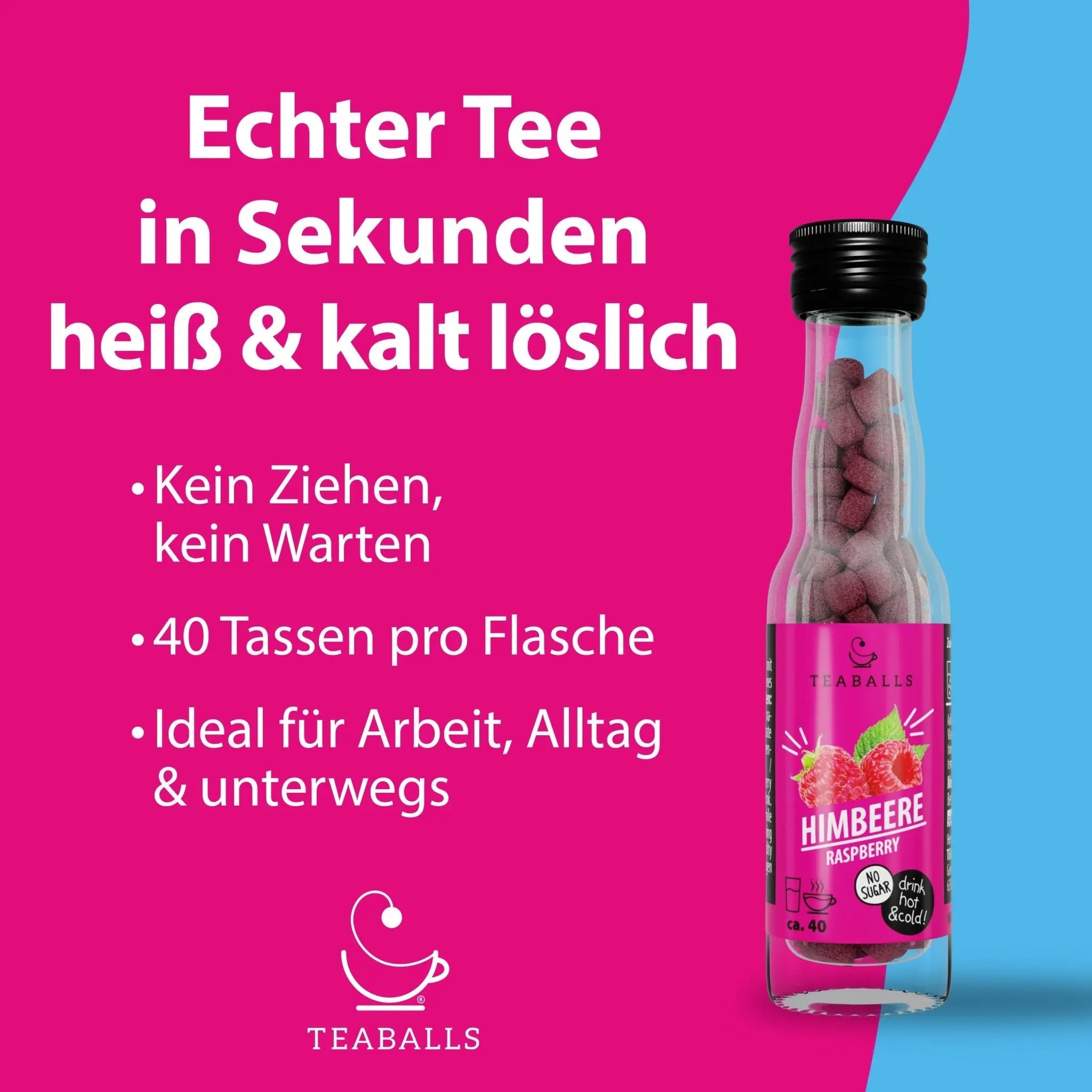 TEABALLS - HIMBEERE - TEABALLS GmbH