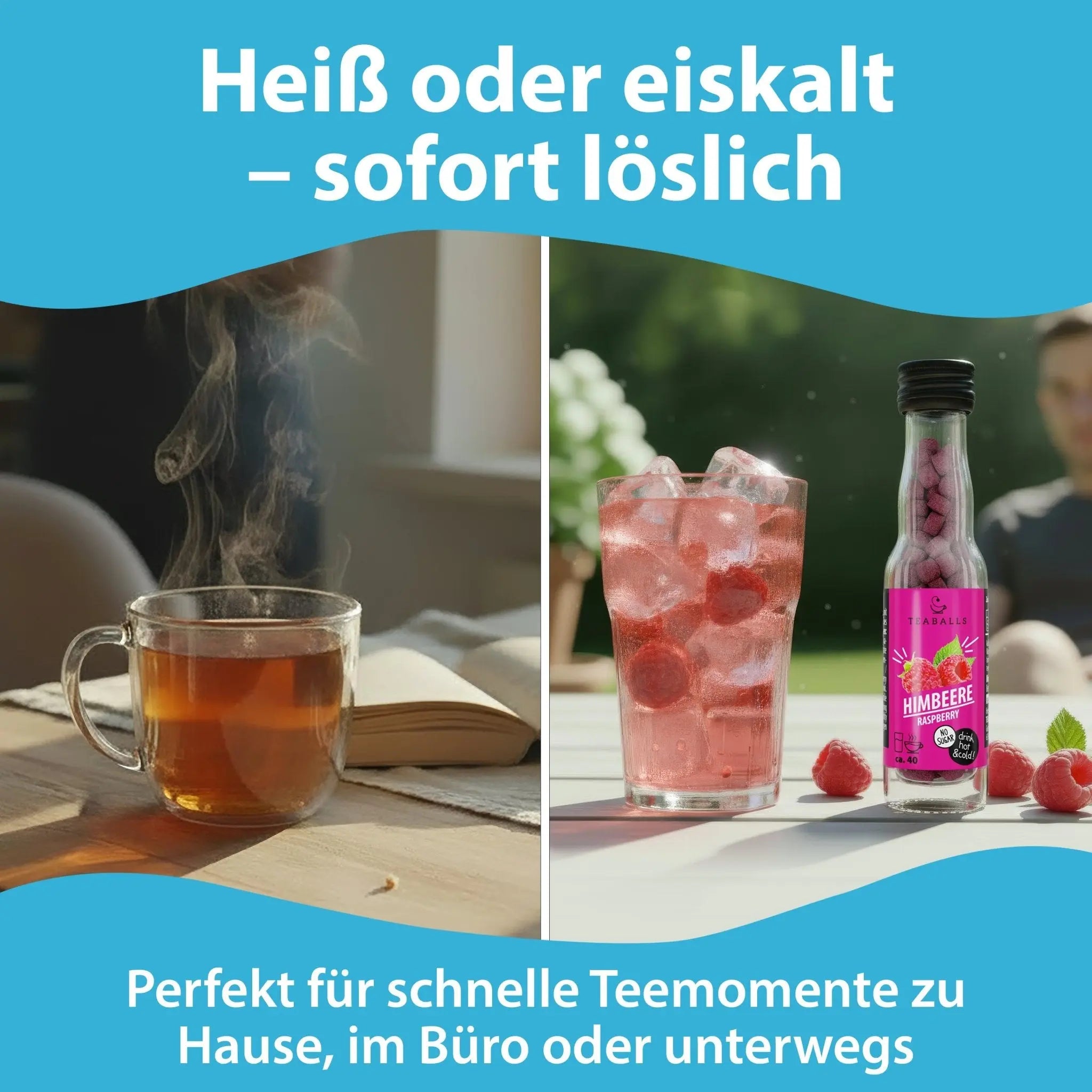 TEABALLS - HIMBEERE - TEABALLS GmbH