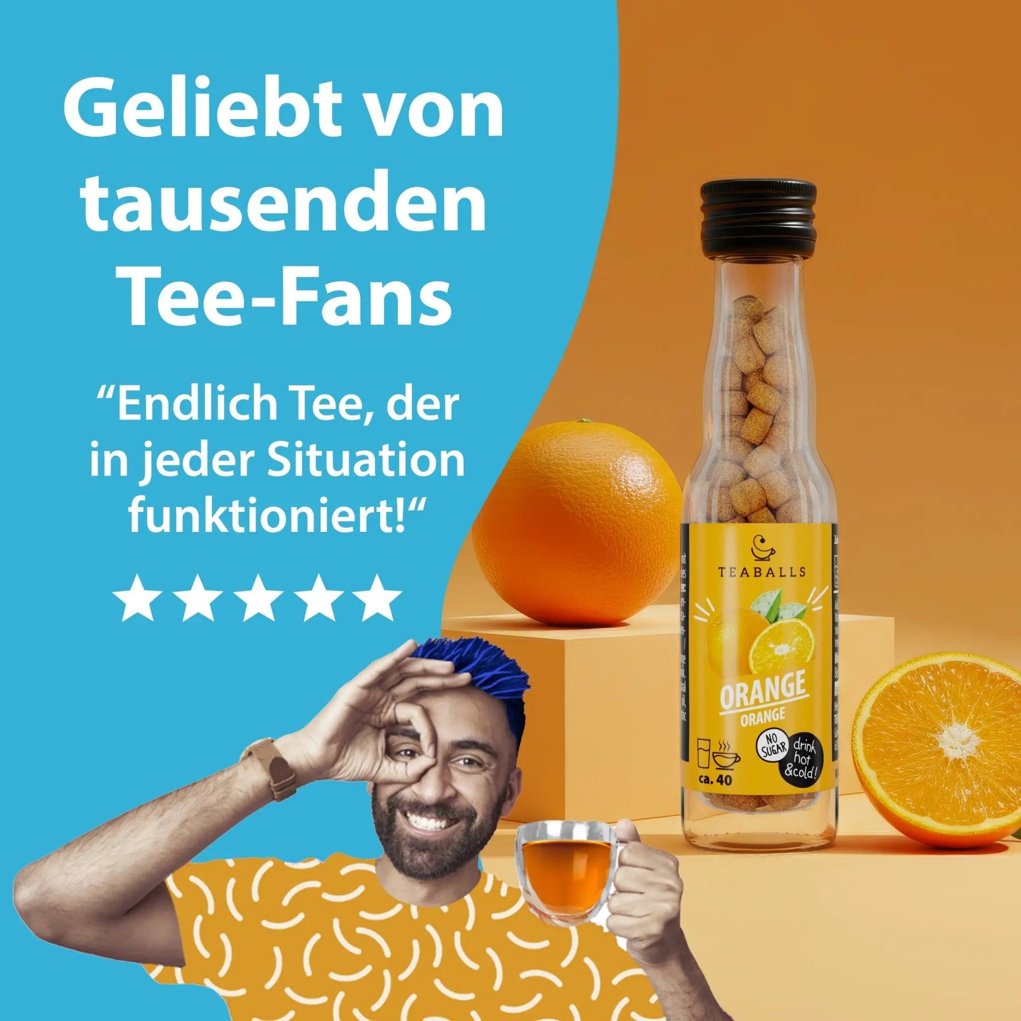TEABALLS - ORANGE - TEABALLS GmbH