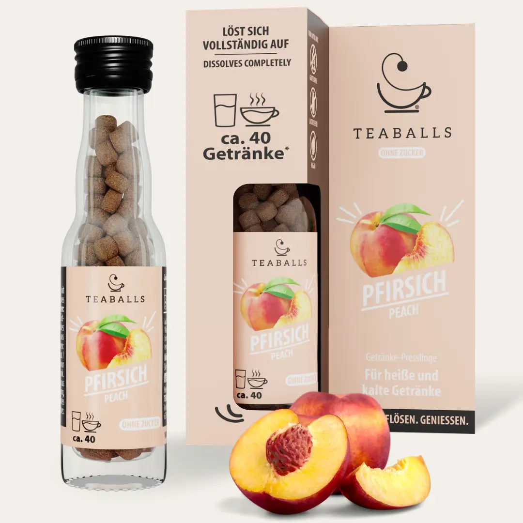 TEABALLS - PFIRSICH - TEABALLS GmbH