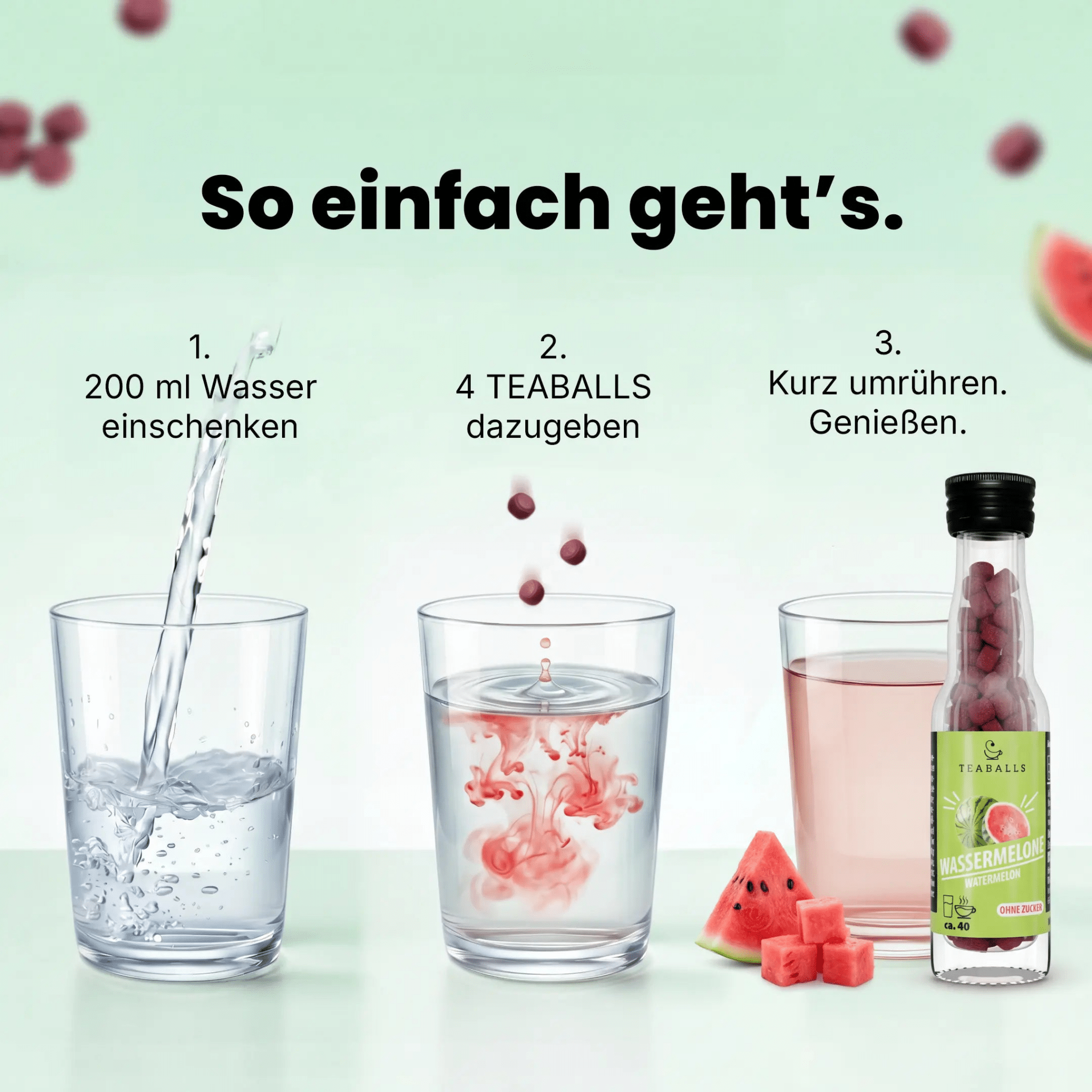 TEABALLS - Wassermelone - TEABALLS GmbH