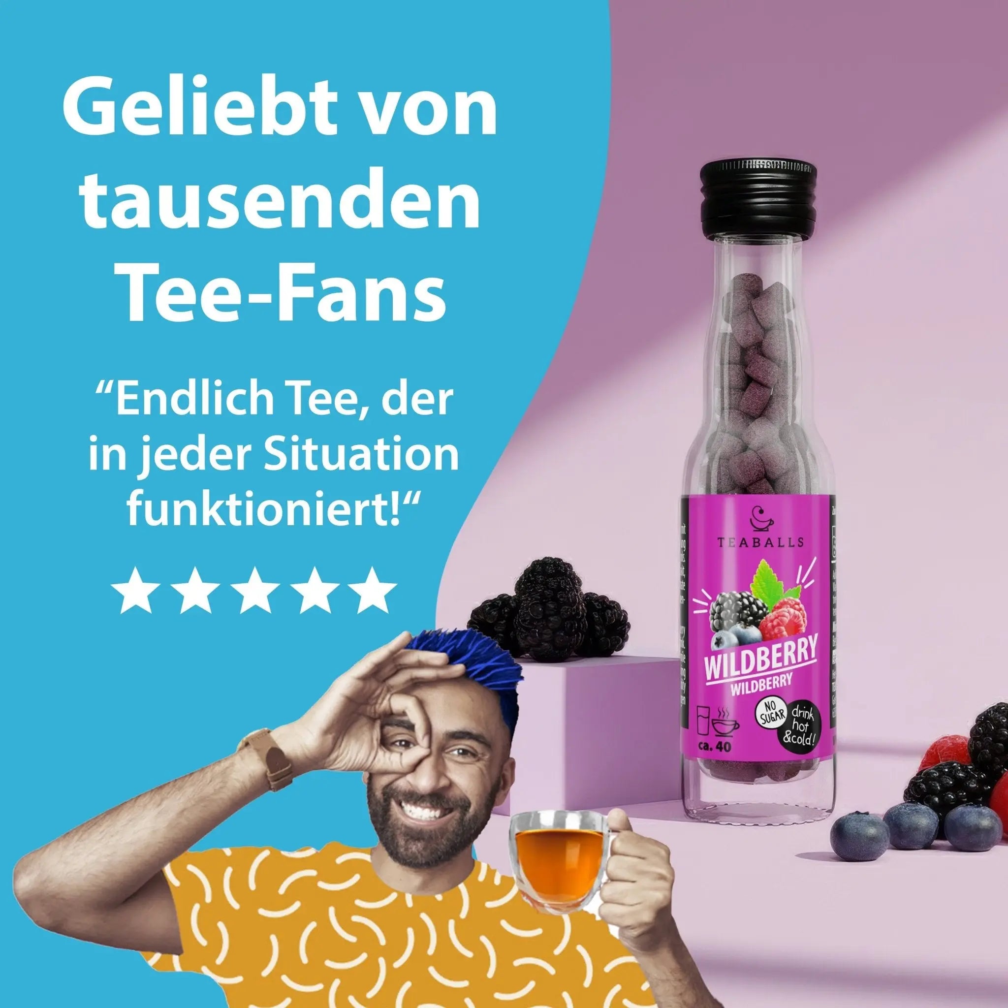 TEABALLS - WILDBERRY - TEABALLS GmbH