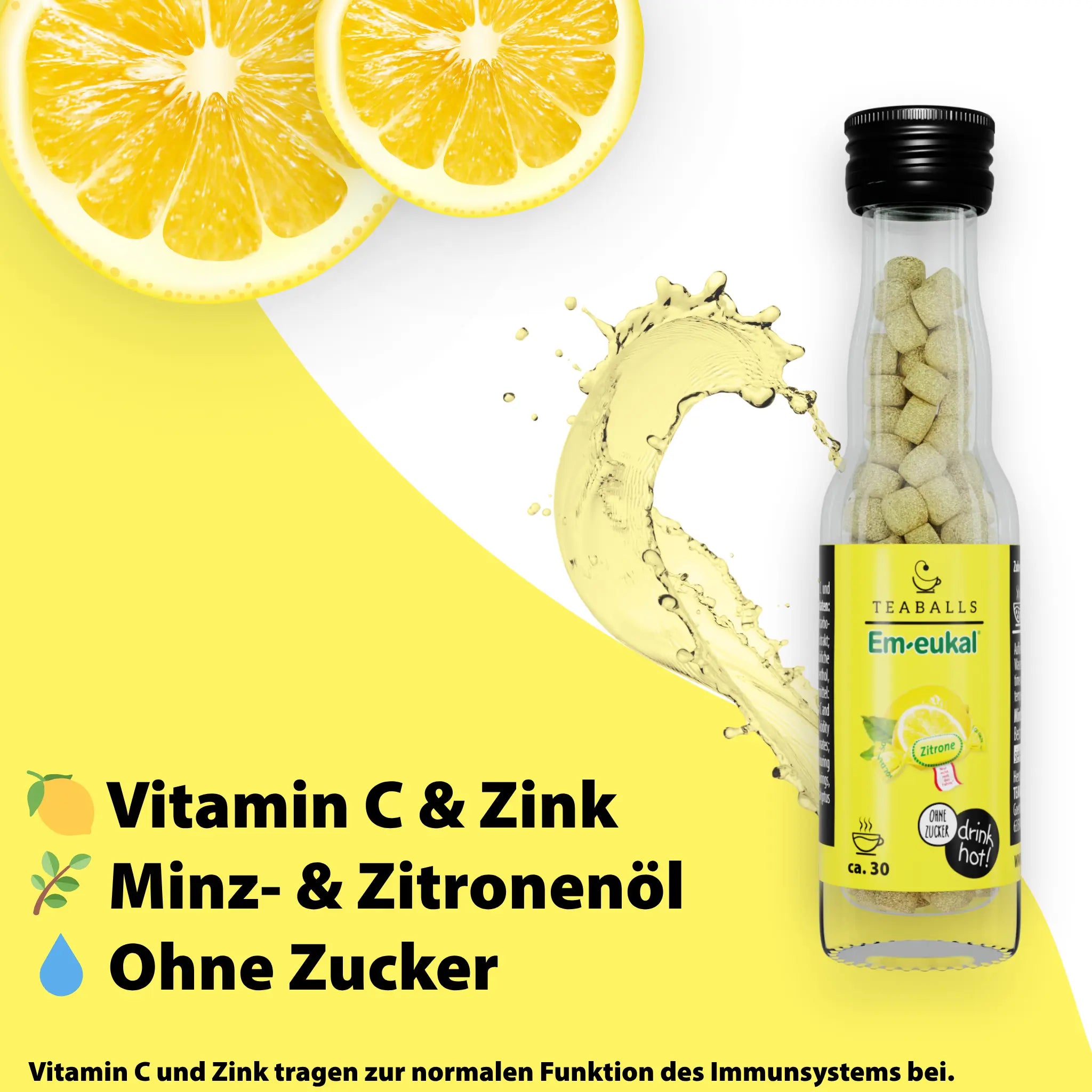 TEABALLS x Em-eukal Zitrone TEABALLS GmbH
