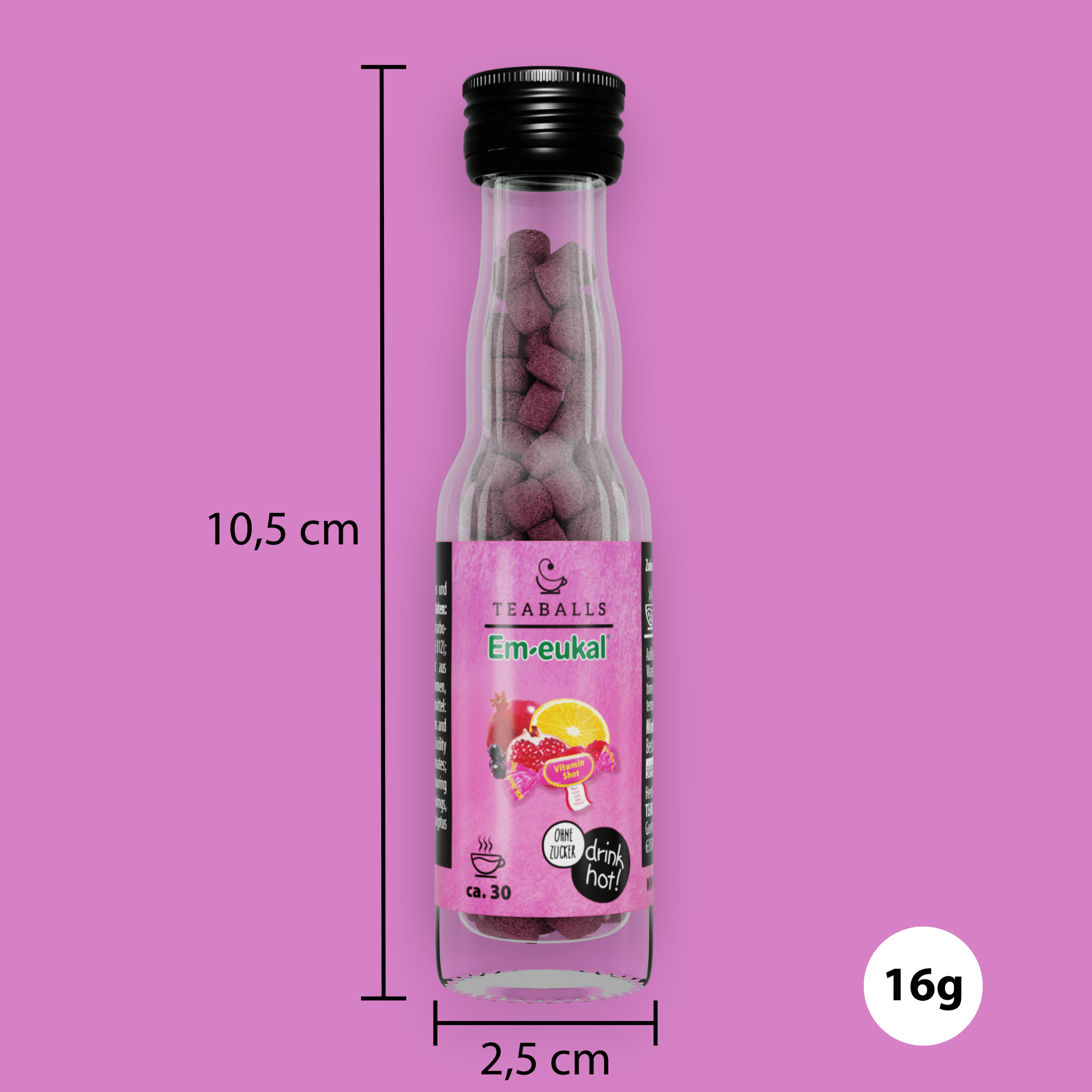 TEABALLS x Em - eukal Vitamin Shot - TEABALLS GmbH