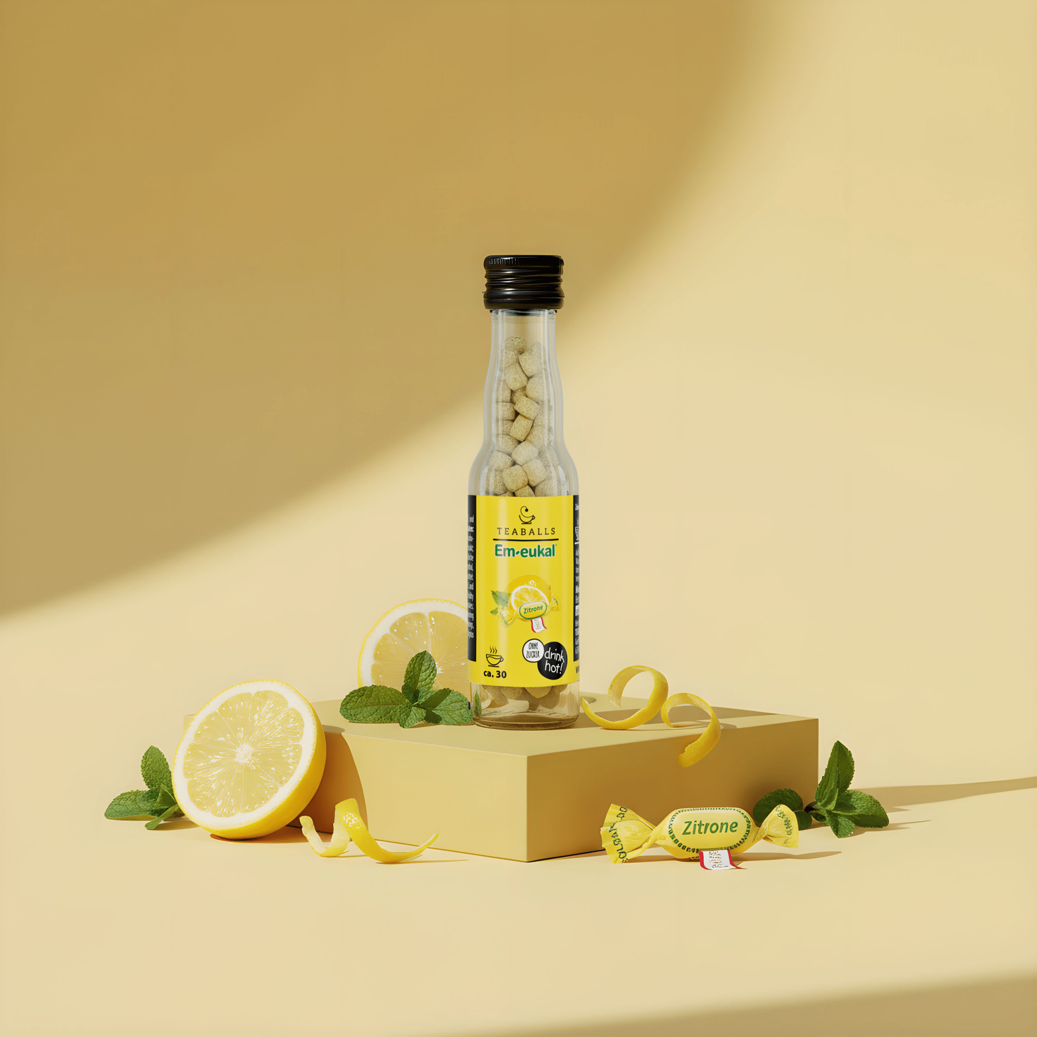 TEABALLS x Em - eukal Zitrone - TEABALLS GmbH