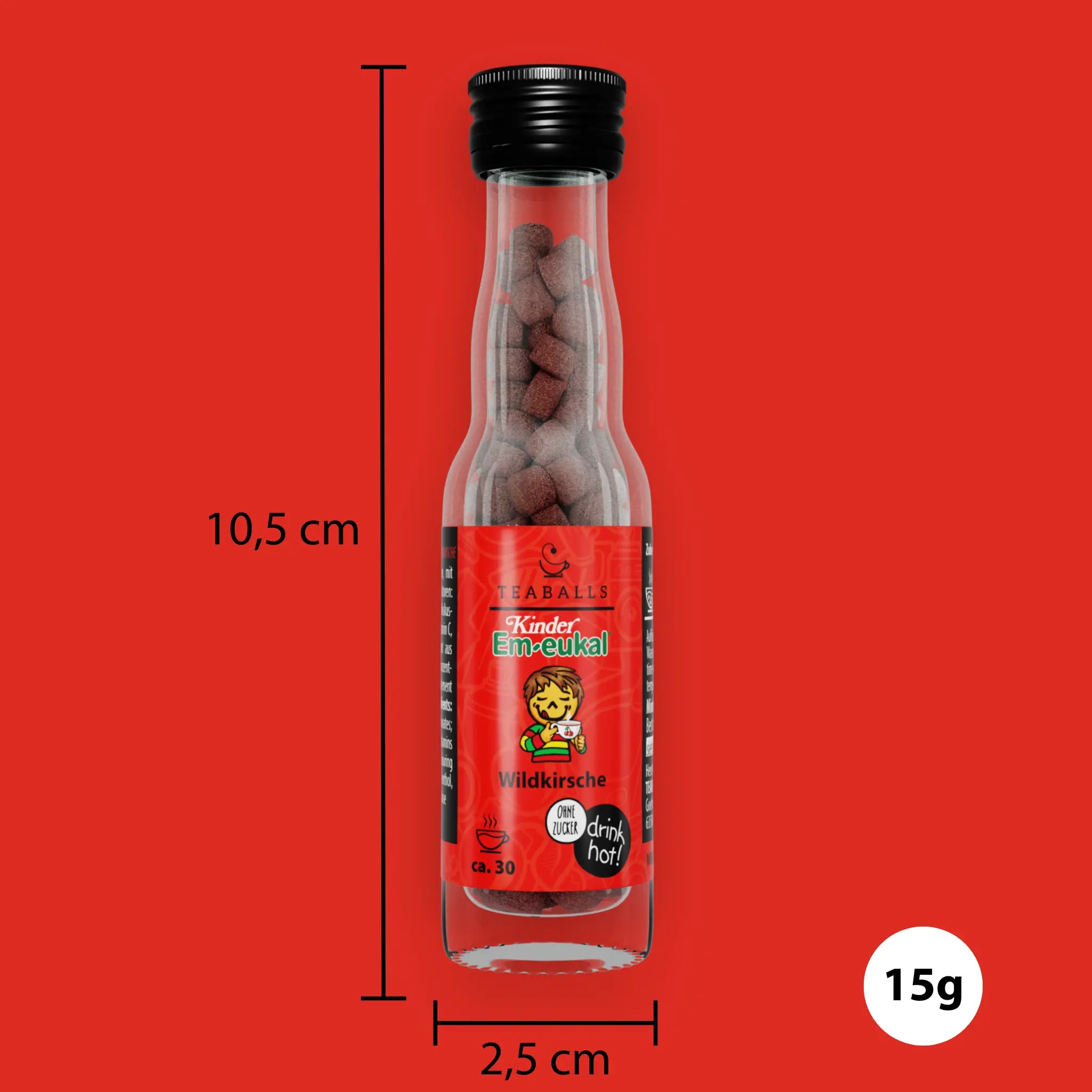 TEABALLS x Kinder Em-eukal Wildkirsche TEABALLS GmbH