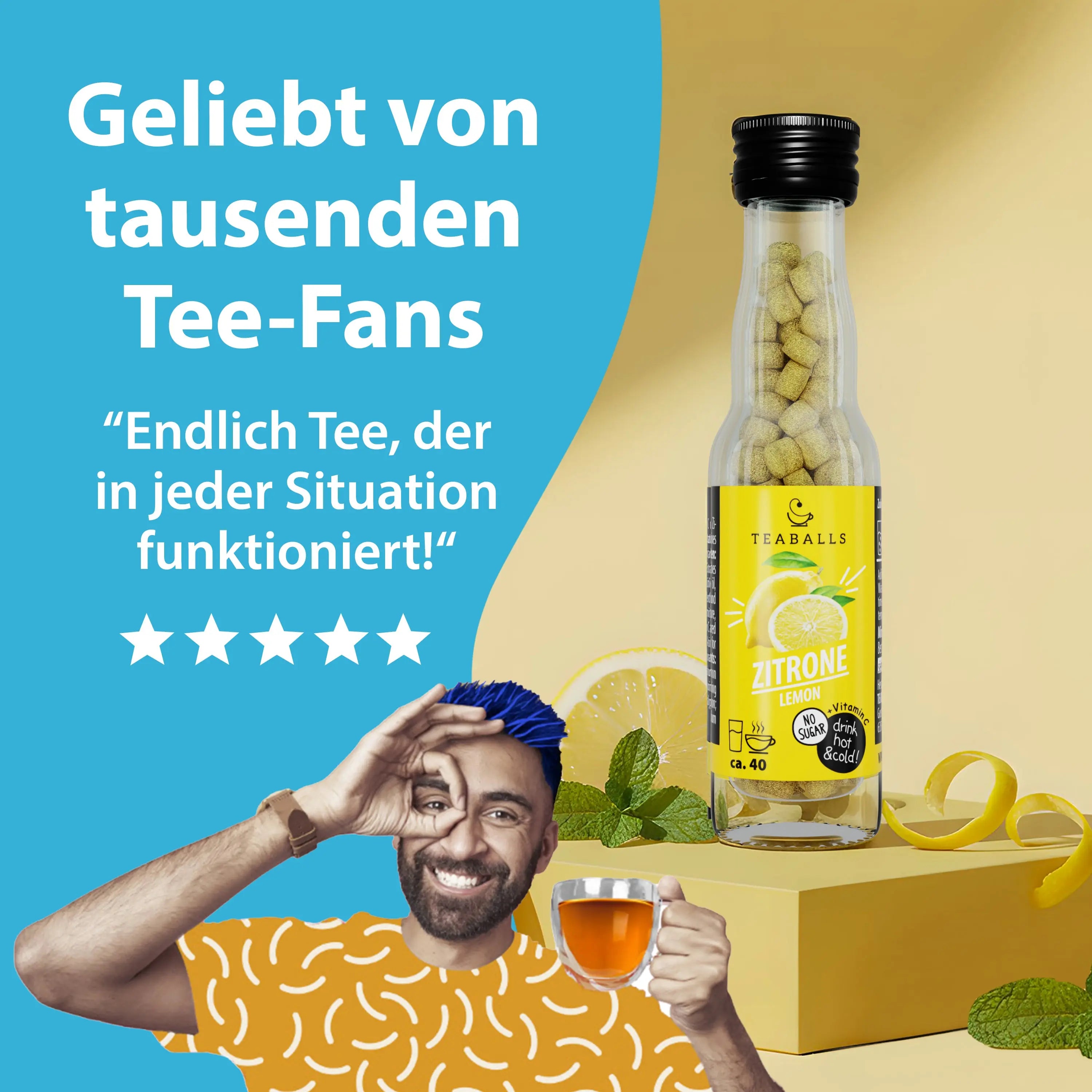 TEABALLS - ZITRONE - TEABALLS GmbH