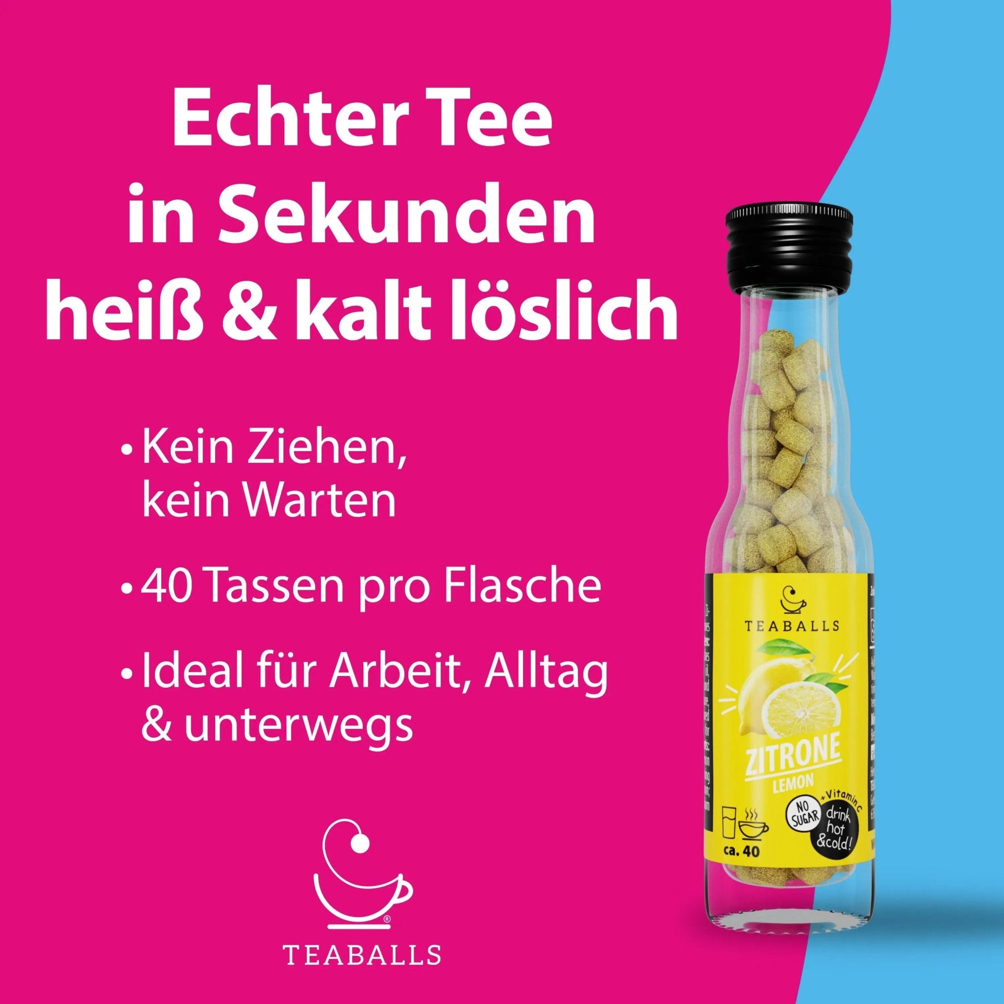 TEABALLS - ZITRONE - TEABALLS GmbH