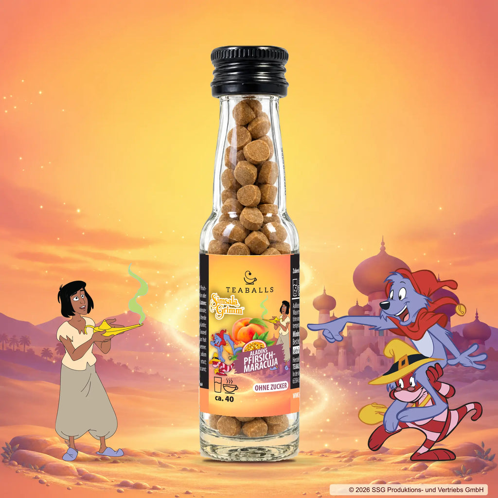 SimsalaGrimm – Aladins Pfirsich-Maracuja