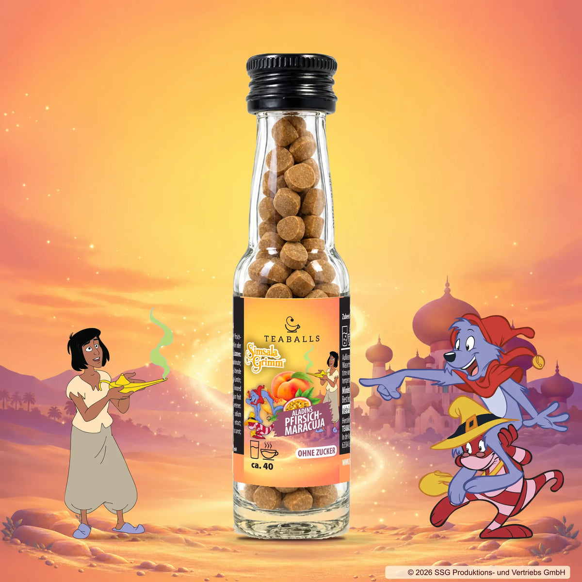SimsalaGrimm – Aladins Pfirsich-Maracuja