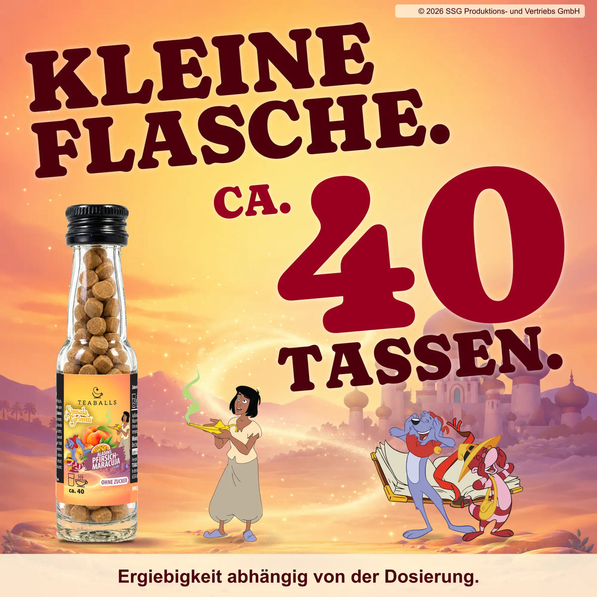 SimsalaGrimm – Aladins Pfirsich-Maracuja