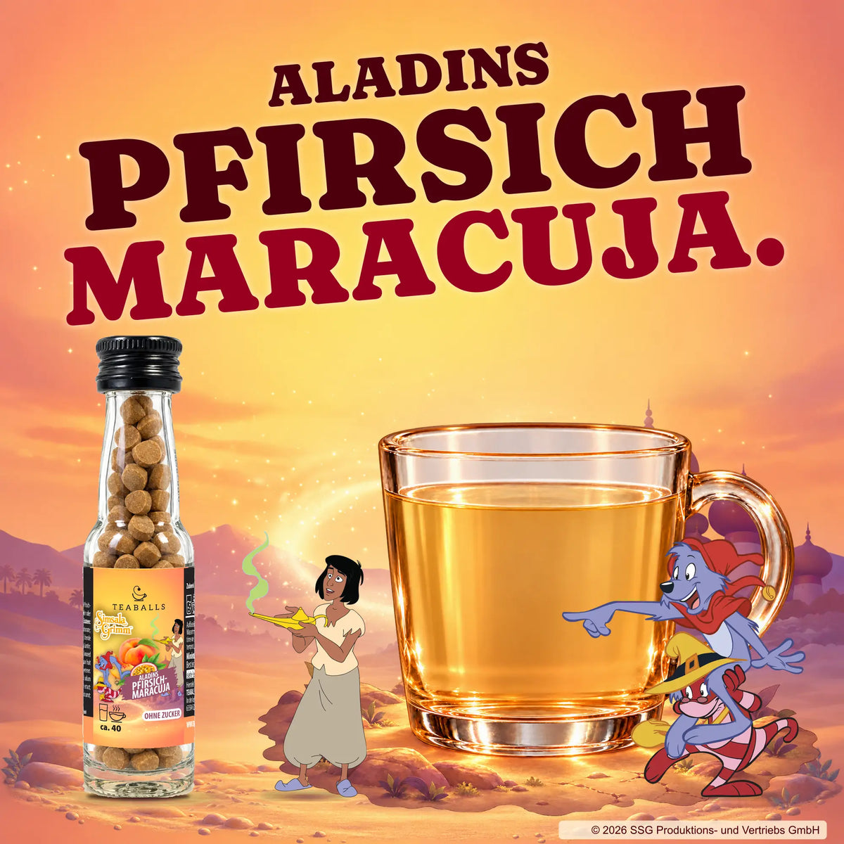 SimsalaGrimm – Aladins Pfirsich-Maracuja
