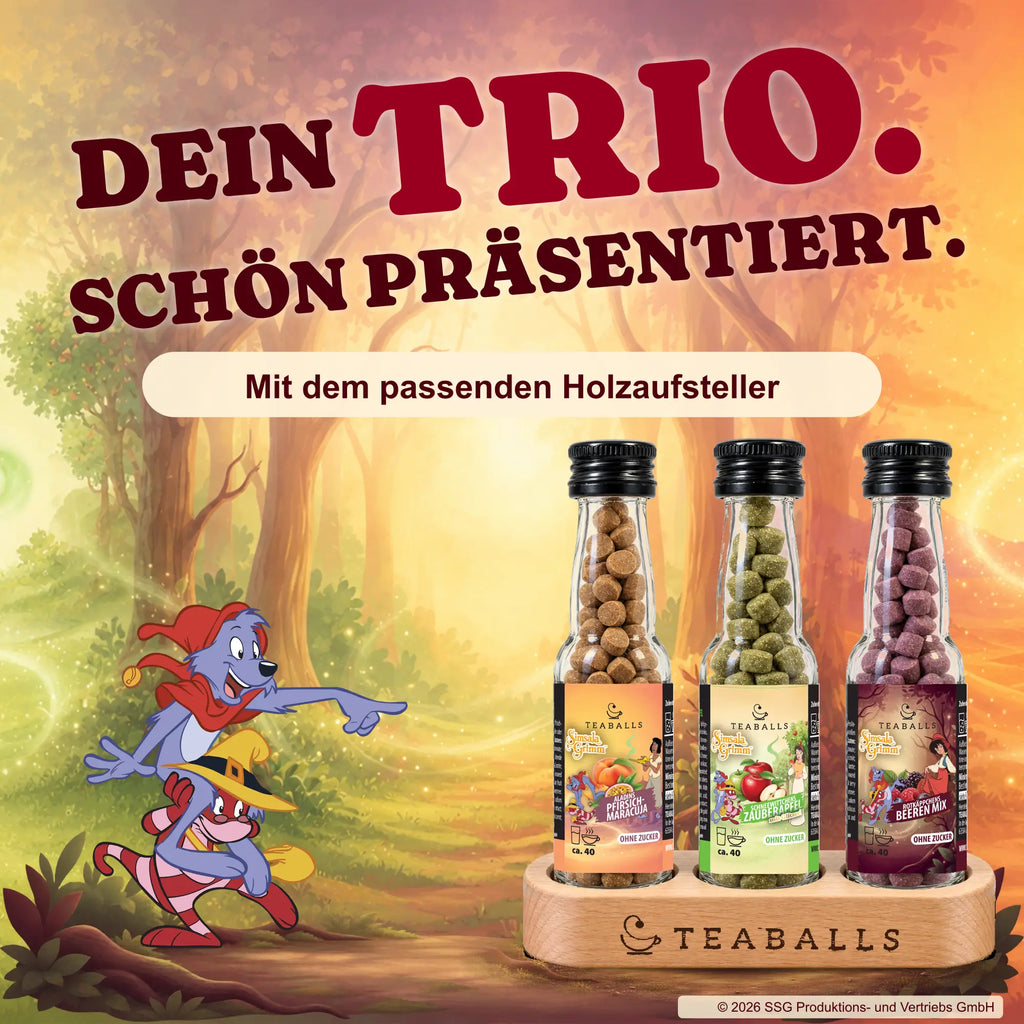 SimsalaGrimm Märchentrio – 3er-Tee-Set