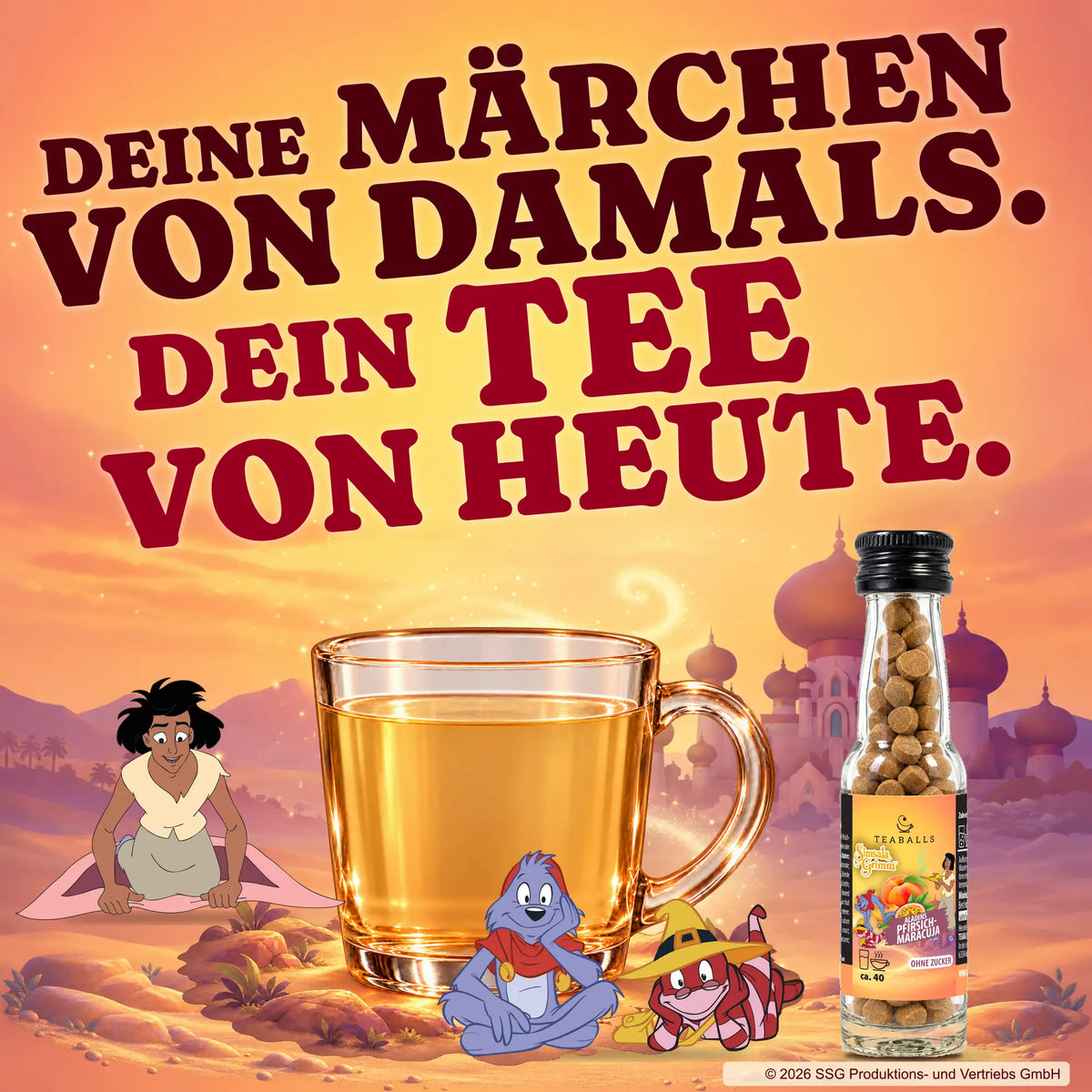 SimsalaGrimm – Aladins Pfirsich-Maracuja