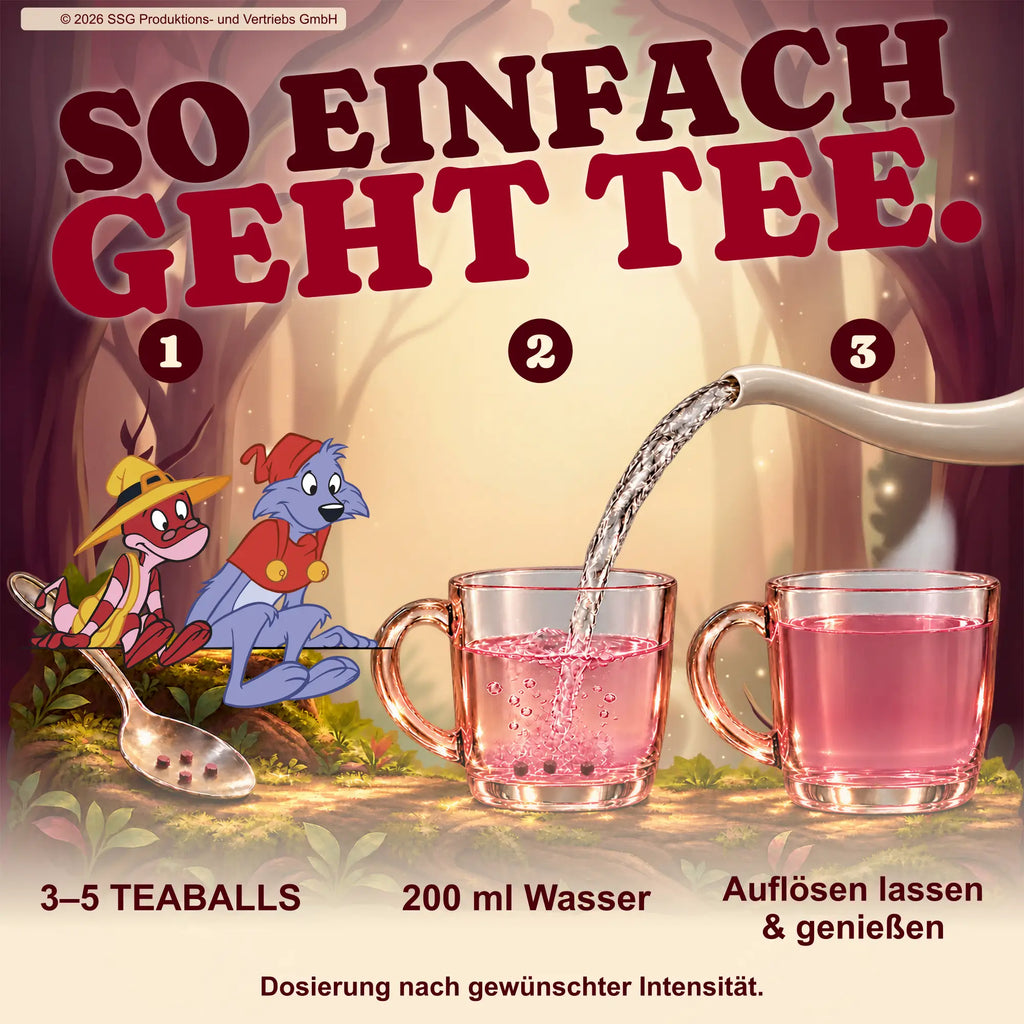 SimsalaGrimm Märchentrio – 3er-Tee-Set