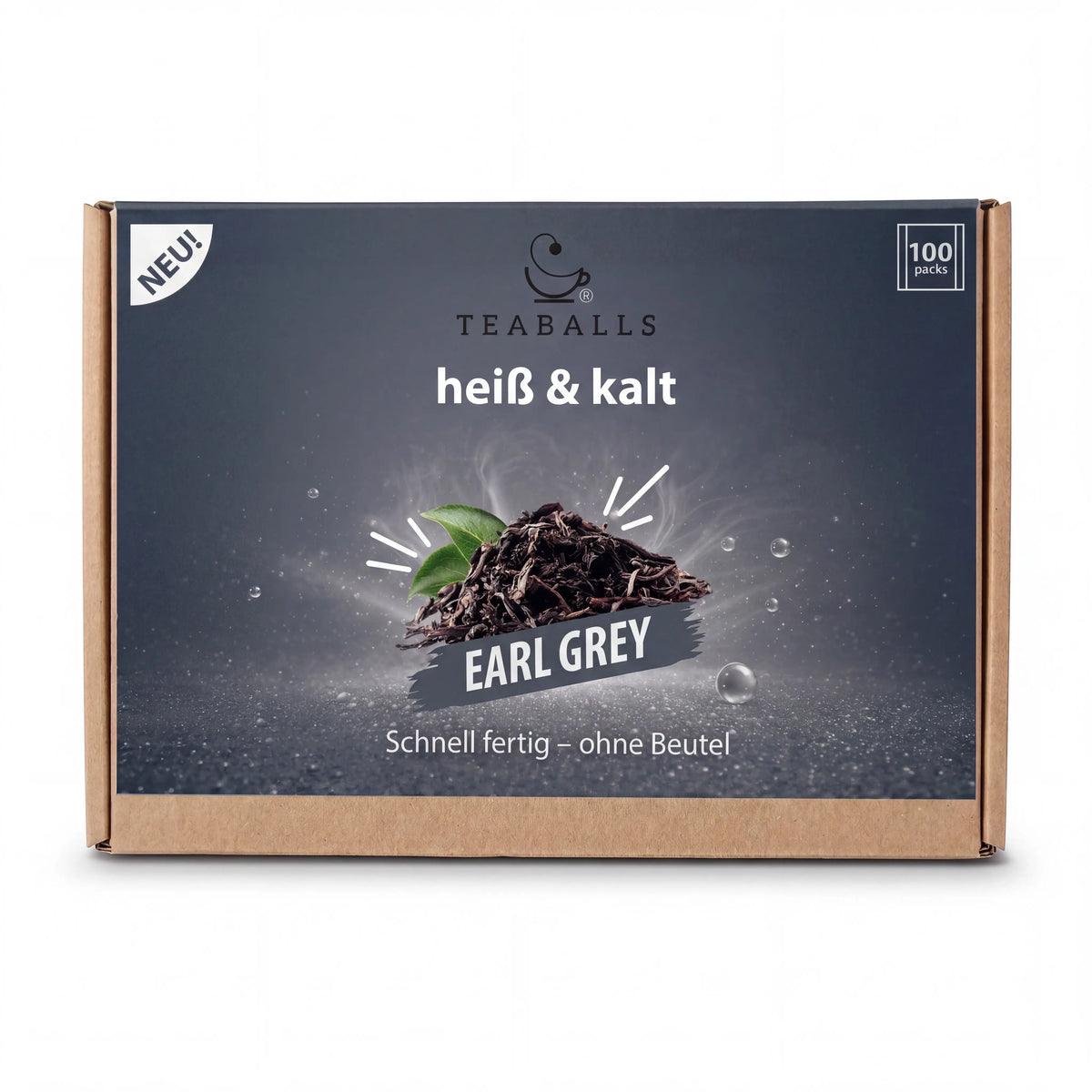 TEABALLS EARL GREY – 100er Sachetbox