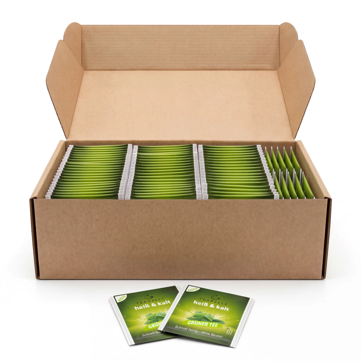 TEABALLS GRÜNER TEE – 100er Sachetbox