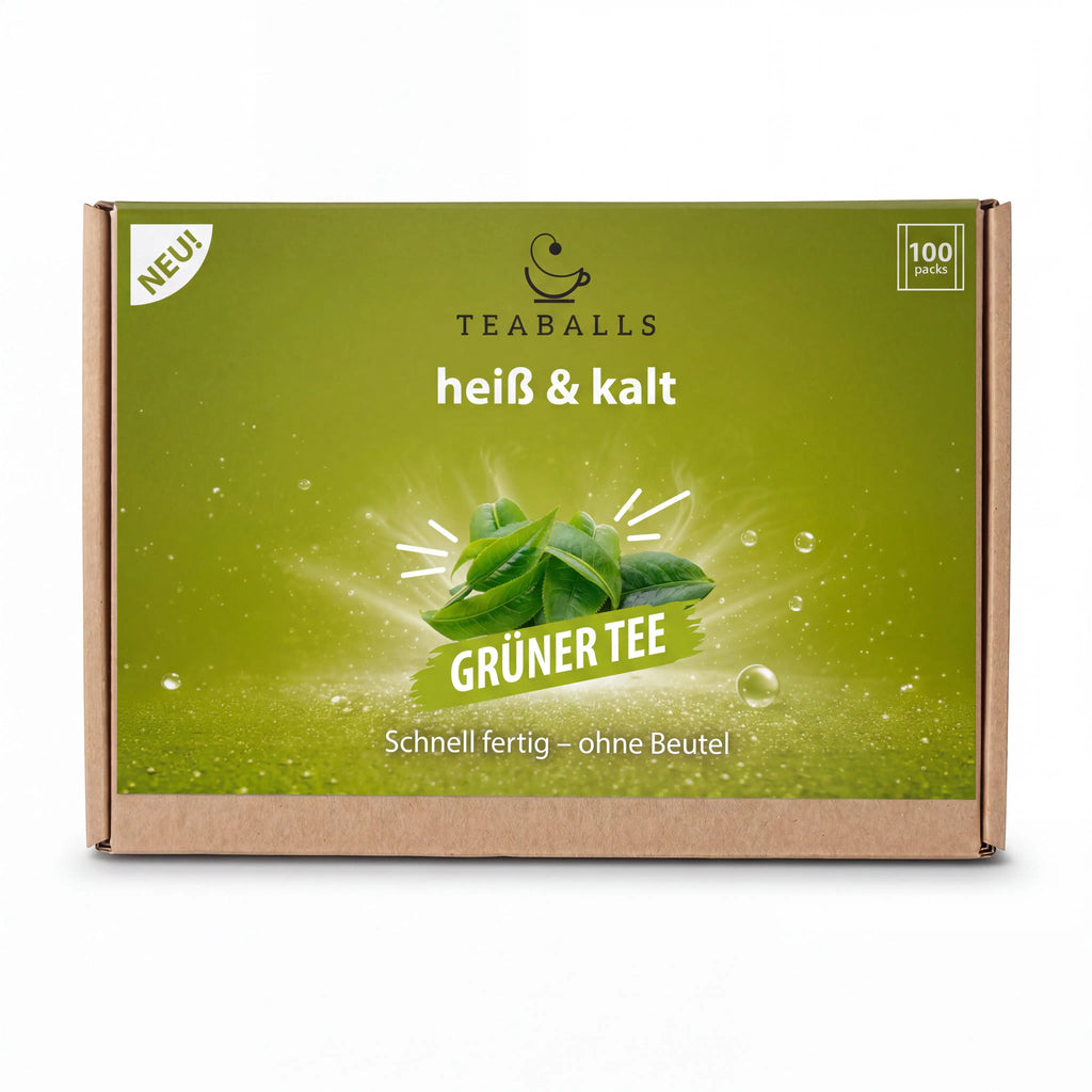 TEABALLS GRÜNER TEE – 100er Sachetbox