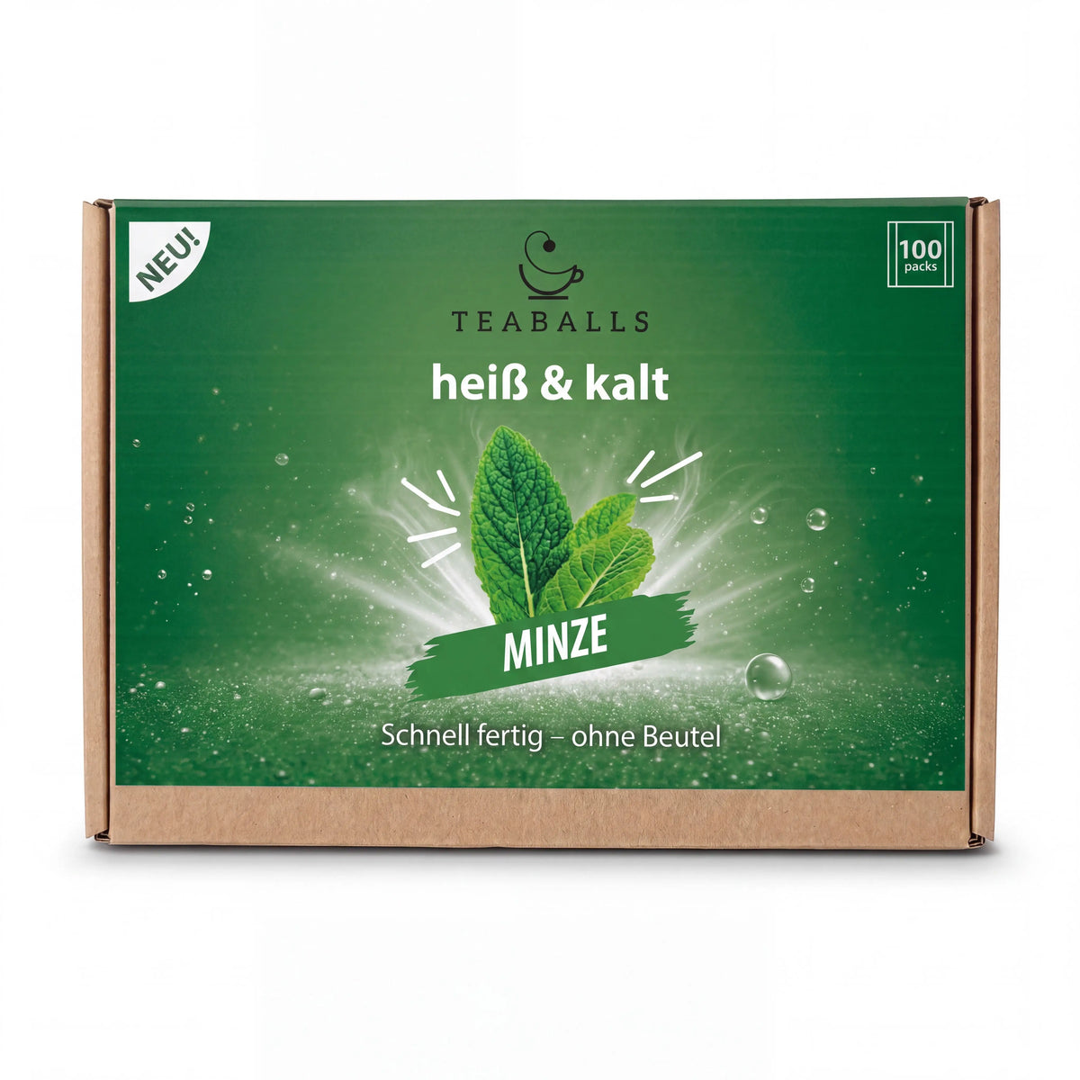 TEABALLS MINZE – 100er Sachetbox