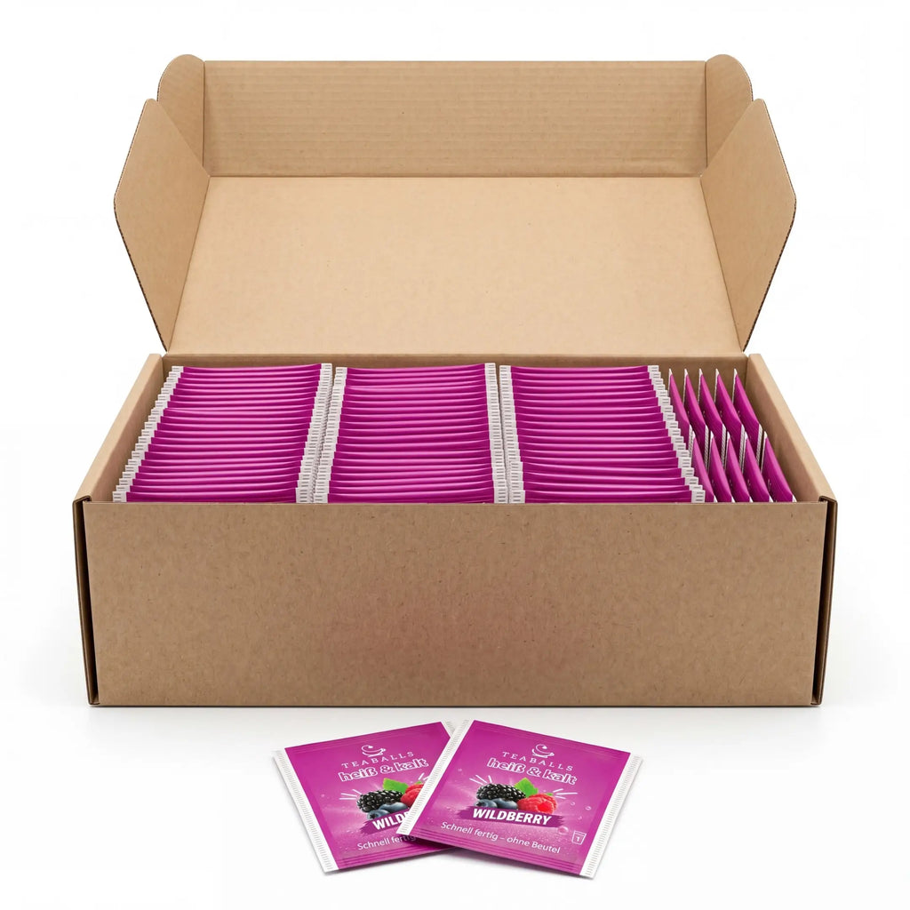 TEABALLS WILDBERRY – 100er Sachetbox