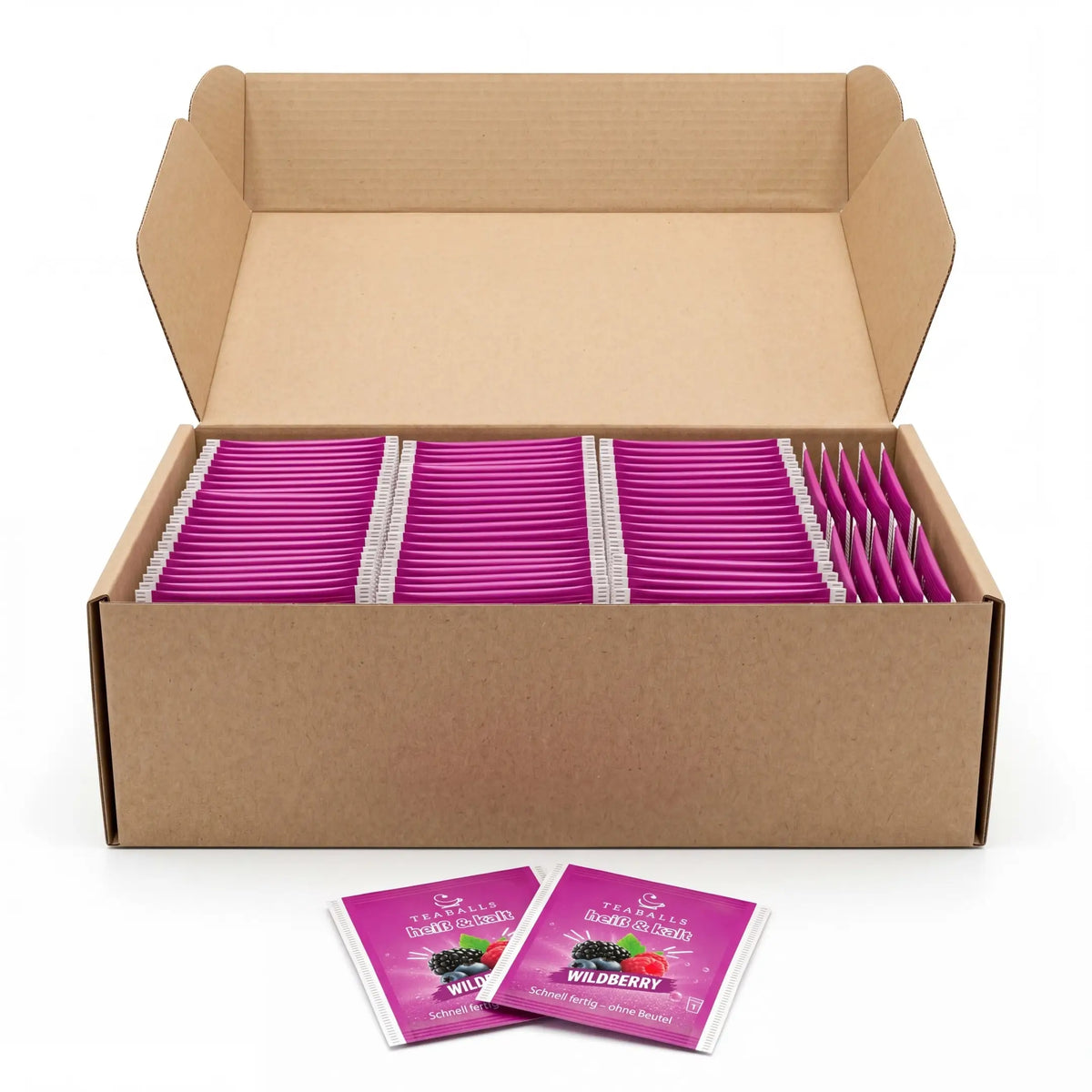TEABALLS WILDBERRY – 100er Sachetbox