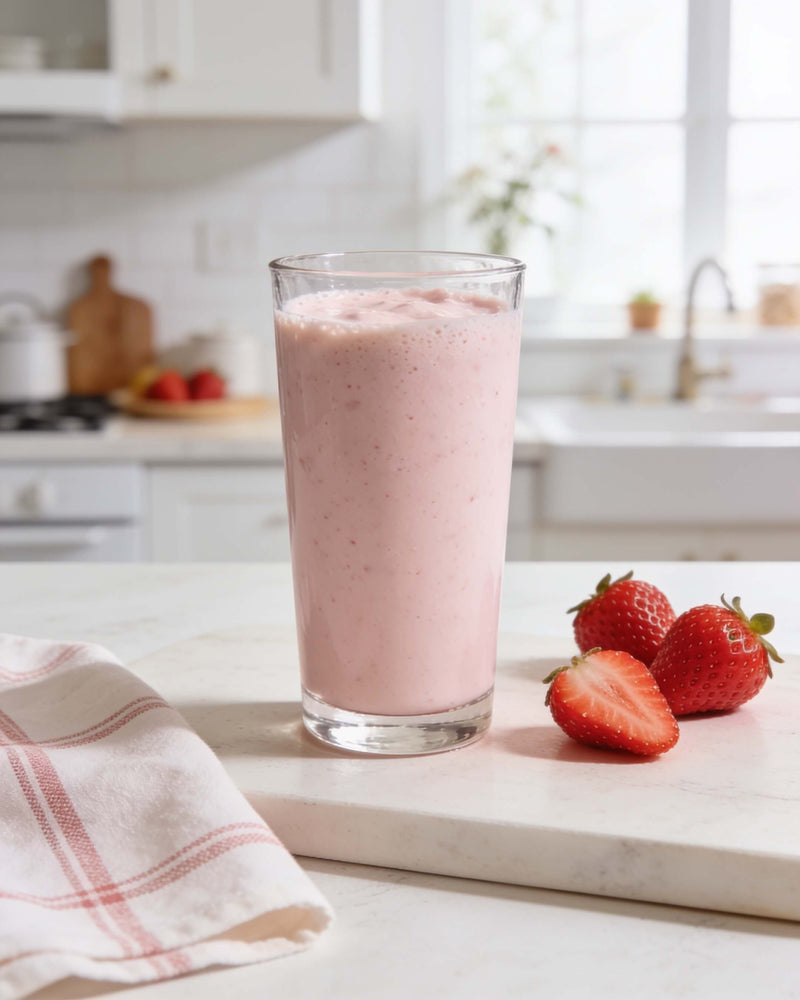 Erdbeer-Milchshake