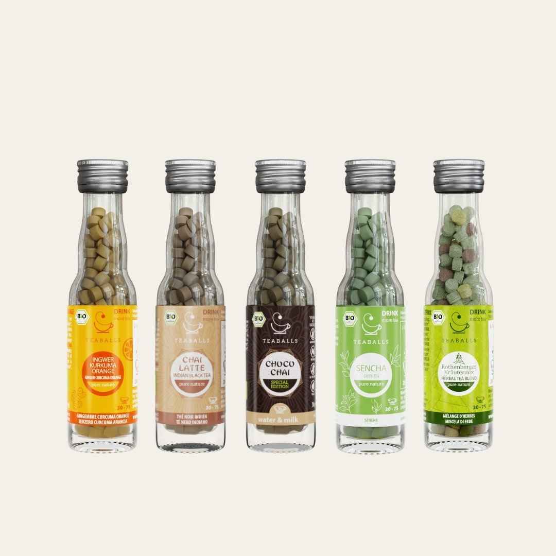 5er Set BIO Super Fit mit Pam - Teaballs