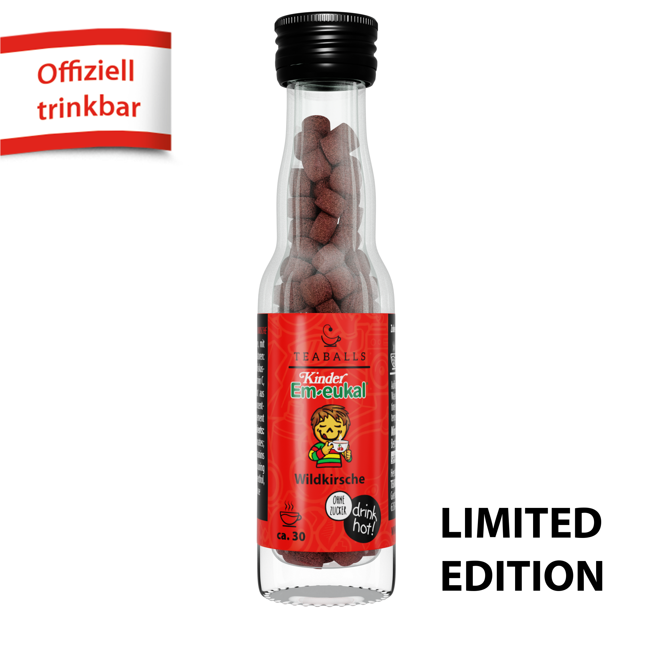 TEABALLS x Kinder Em-eukal Wildkirsche TEABALLS GmbH