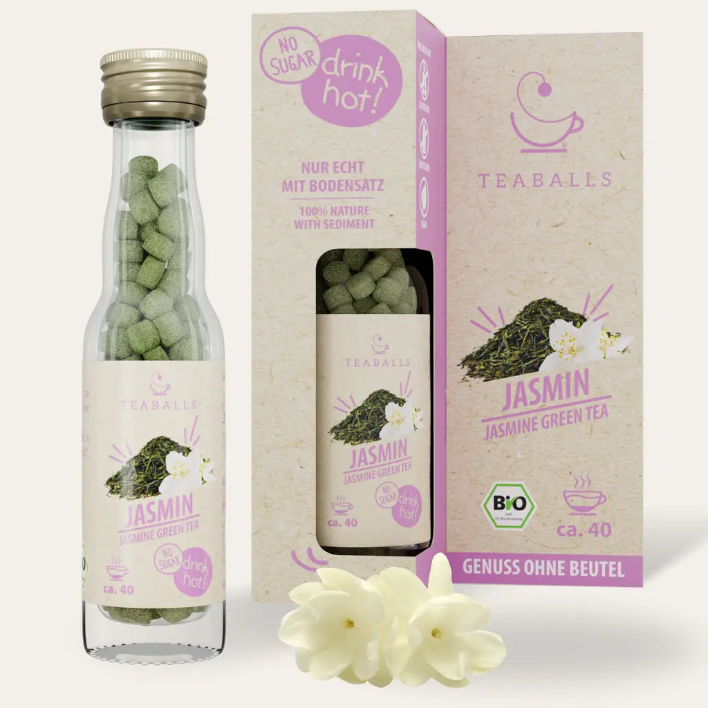 TEABALLS BIO  - JASMIN GRÜNER TEE